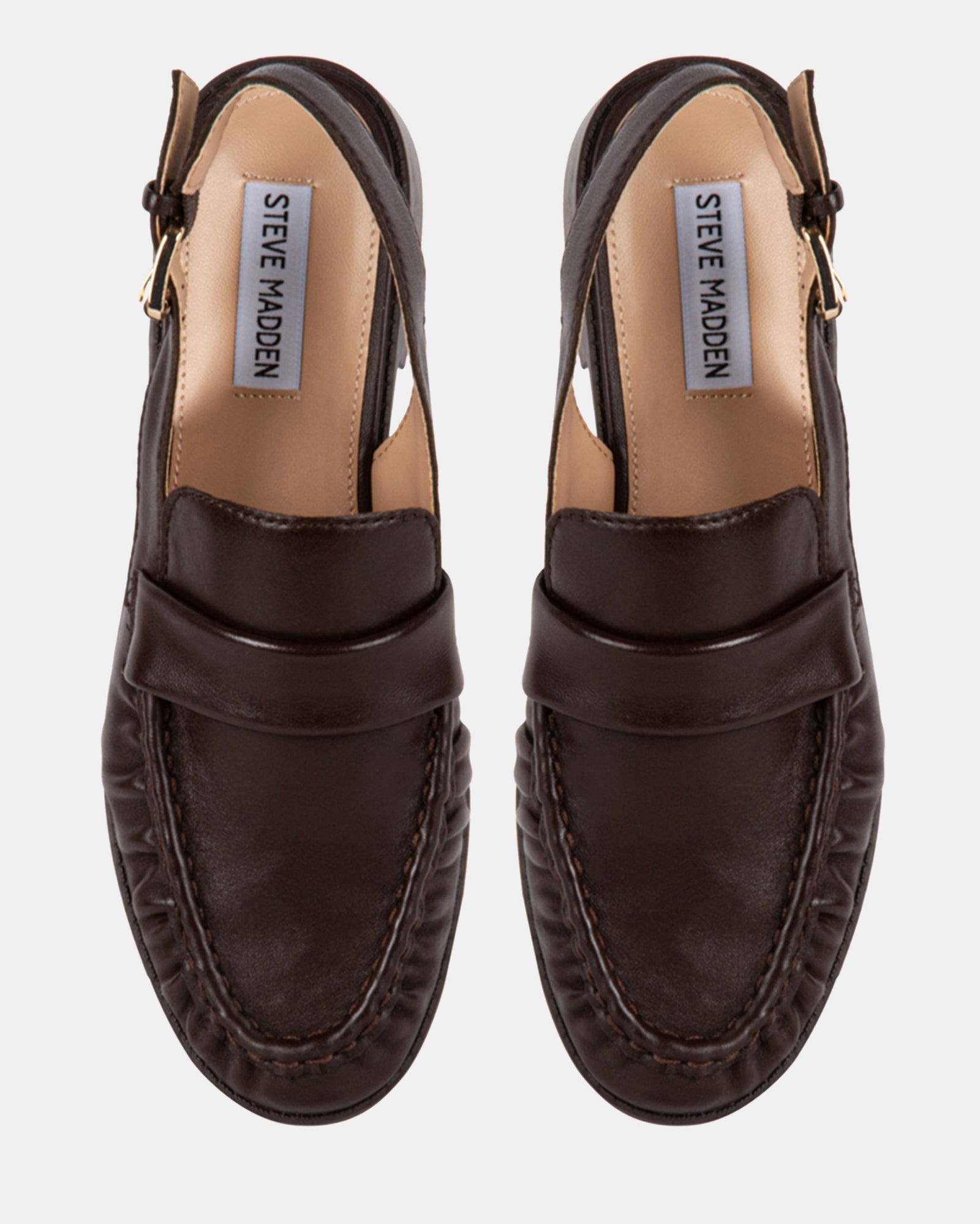 REEVES BROWN LEATHER - Women's Shoes - Steve Madden Canada