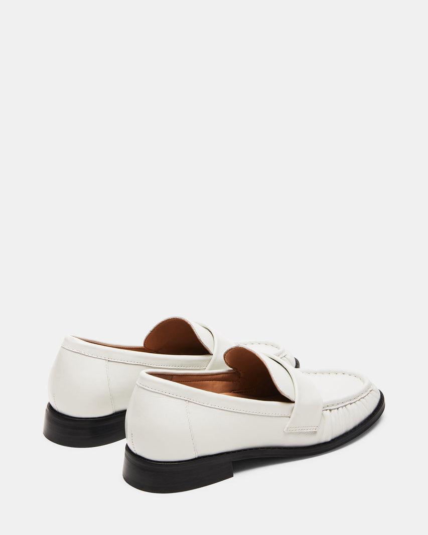 RIDLEY WHITE LEATHER - Women's Shoes - Steve Madden Canada