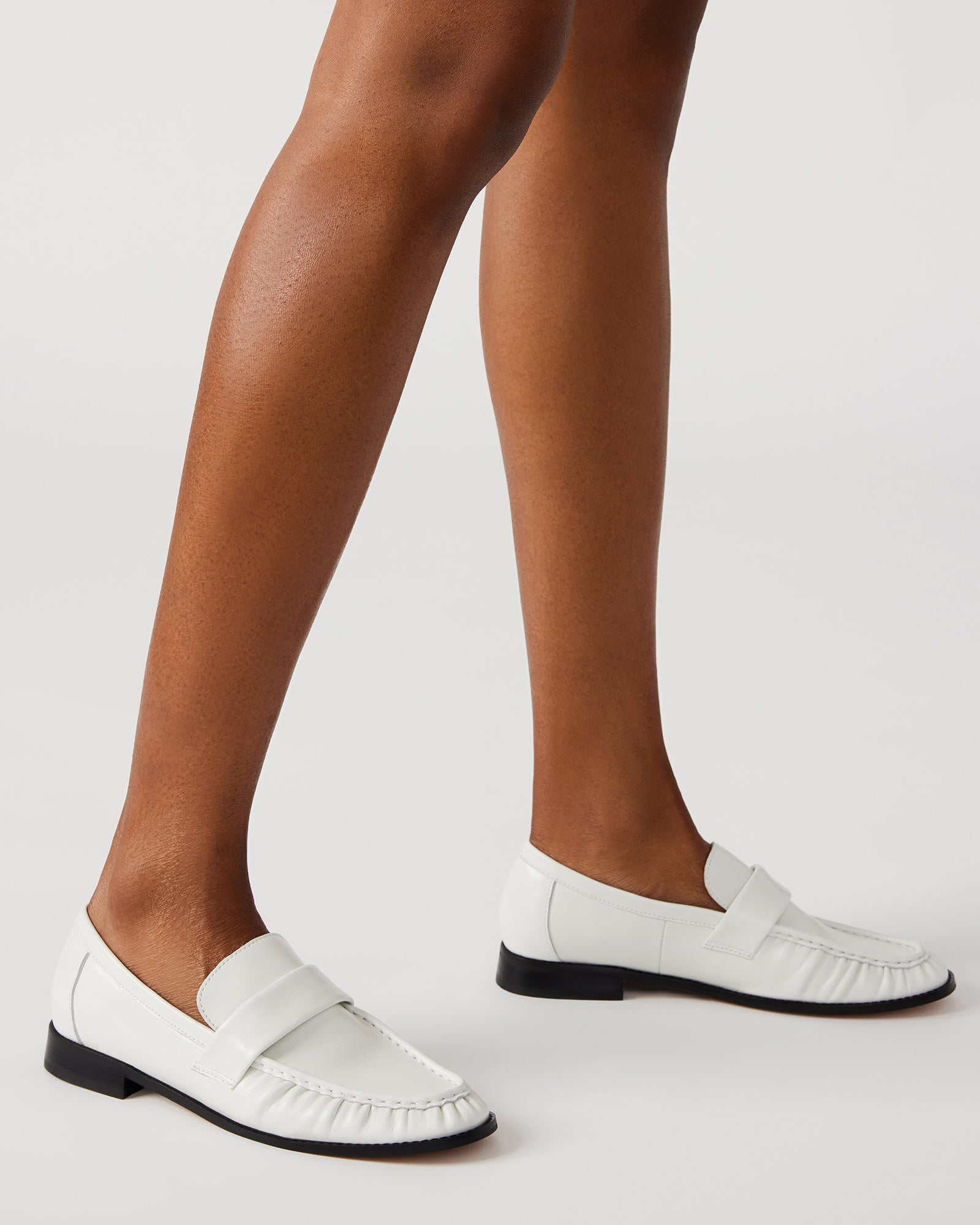 RIDLEY WHITE LEATHER - Women's Shoes - Steve Madden Canada