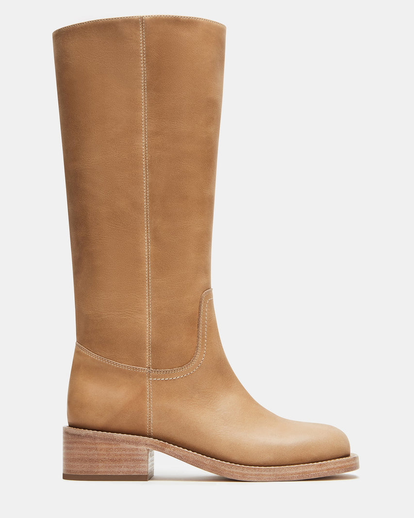 RIGGSS TAN LEATHER - Women's Shoes - Steve Madden Canada