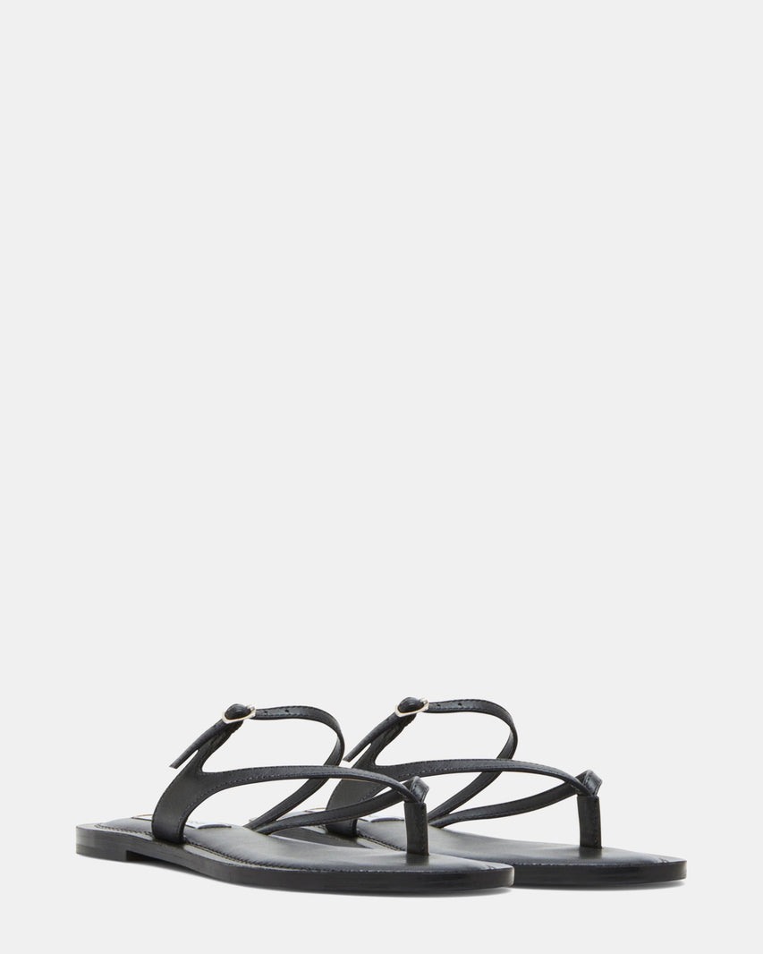 ROCA BLACK LEATHER - Women's Shoes - Steve Madden Canada