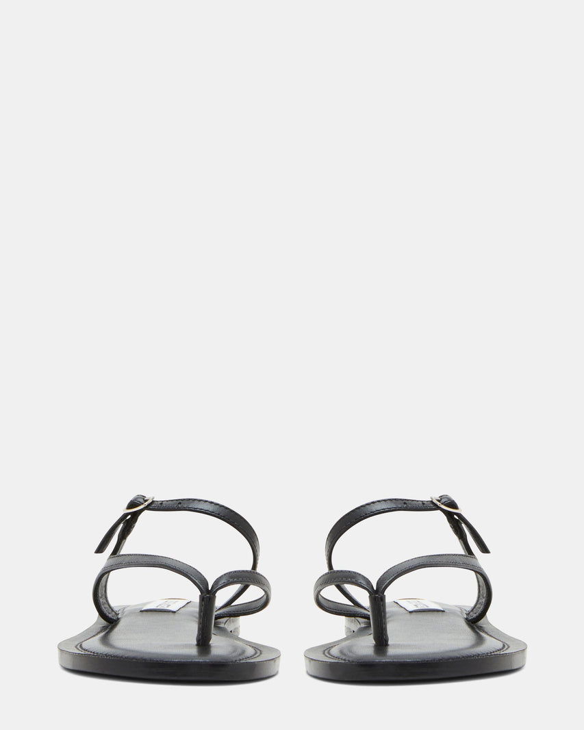 ROCA BLACK LEATHER - Women's Shoes - Steve Madden Canada