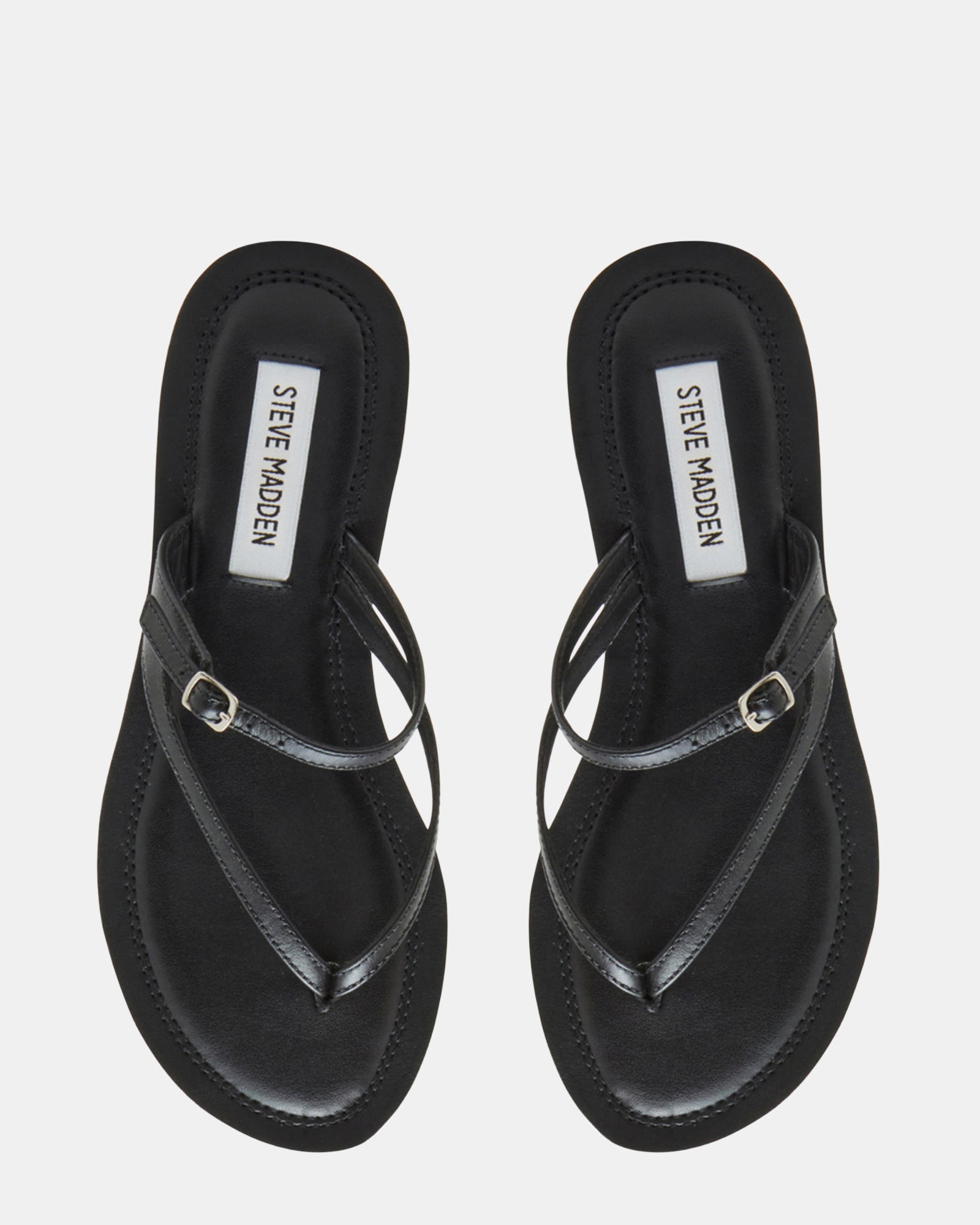 ROCA BLACK LEATHER - Women's Shoes - Steve Madden Canada