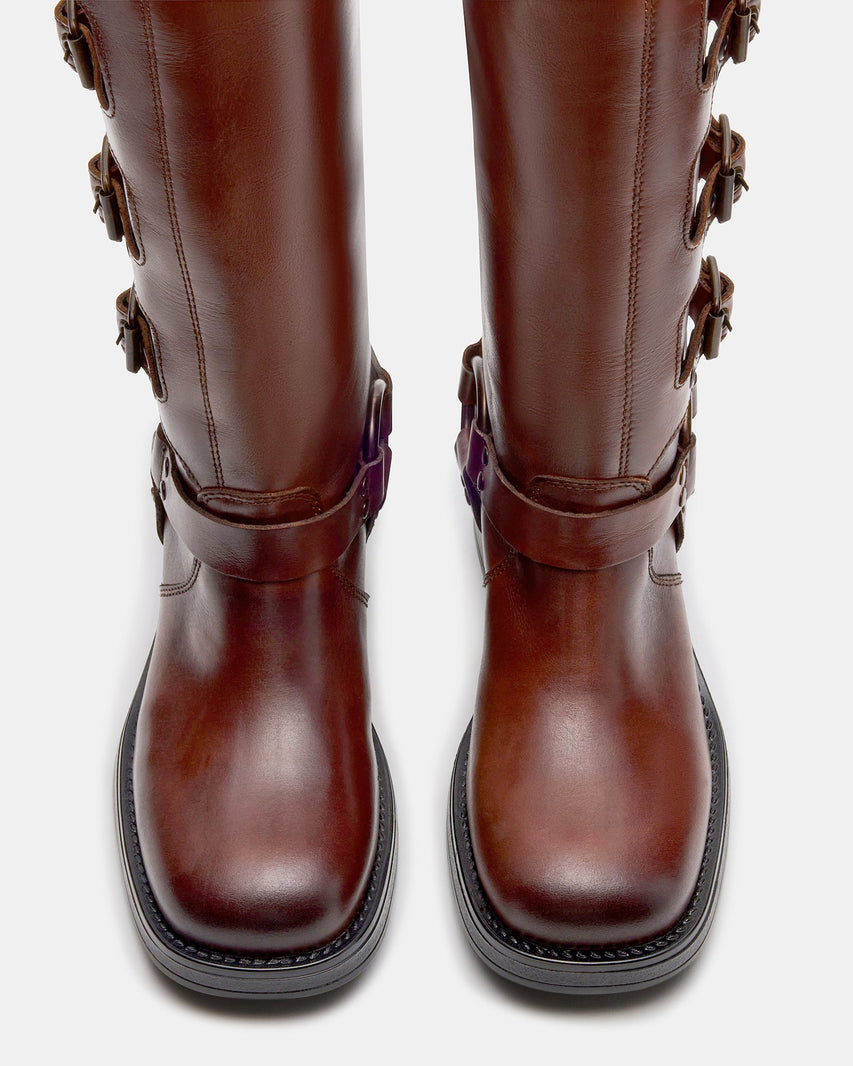 ROCKYY TAN LEATHER - Women's Shoes - Steve Madden Canada