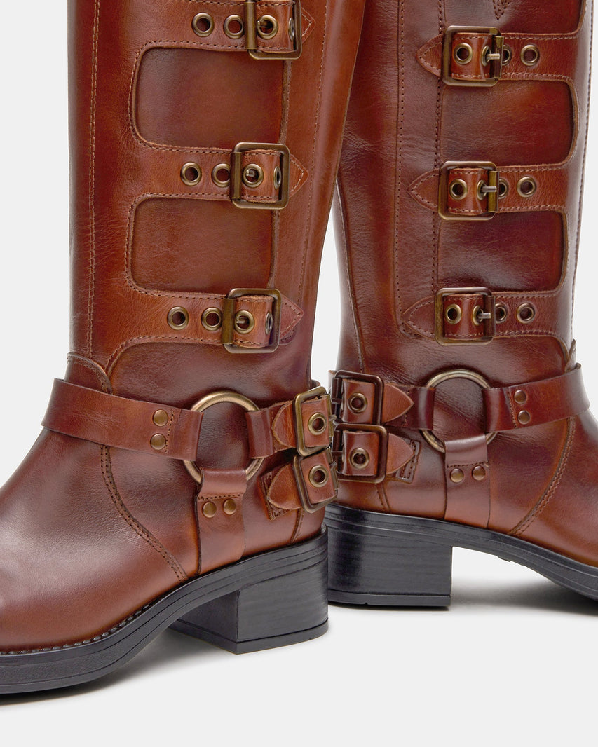 ROCKYY TAN LEATHER - Women's Shoes - Steve Madden Canada