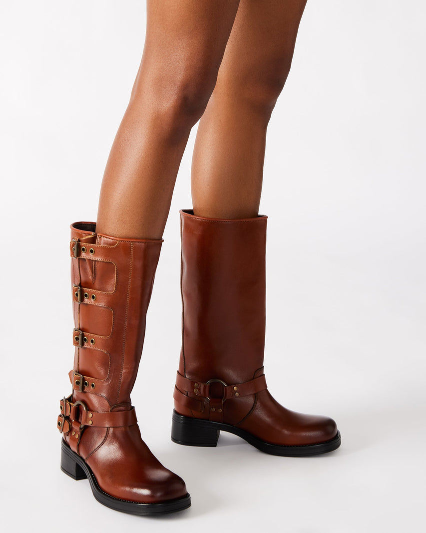 ROCKYY TAN LEATHER - Women's Shoes - Steve Madden Canada
