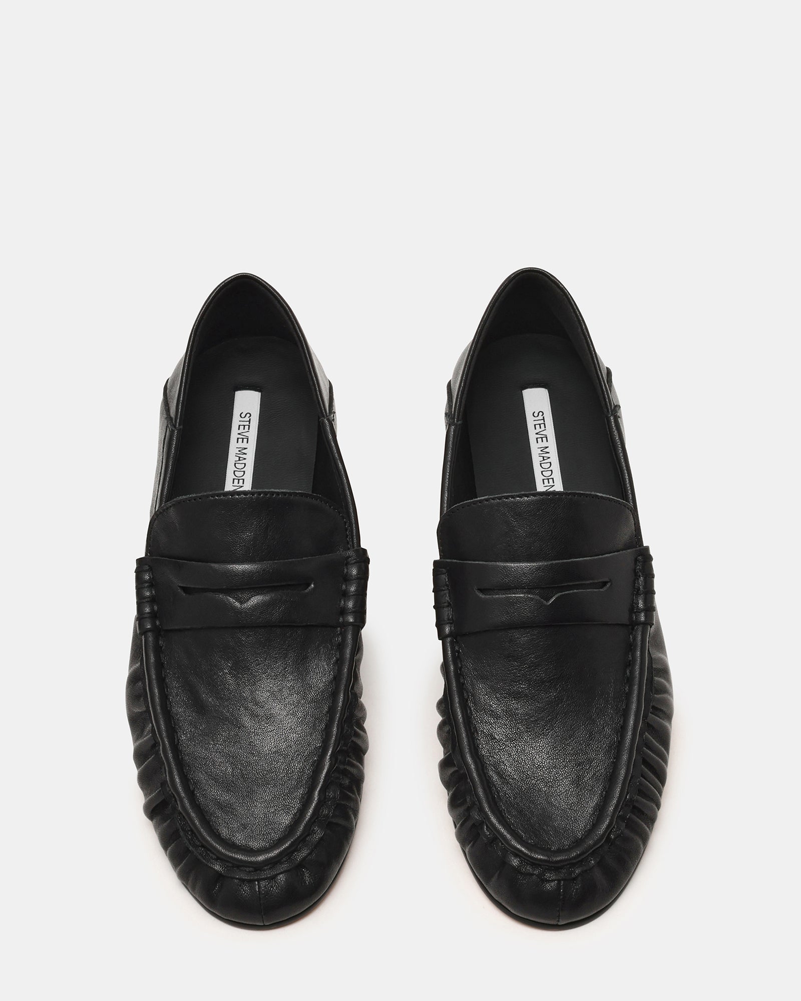 ROGER BLACK LEATHER - Women's Shoes - Steve Madden Canada