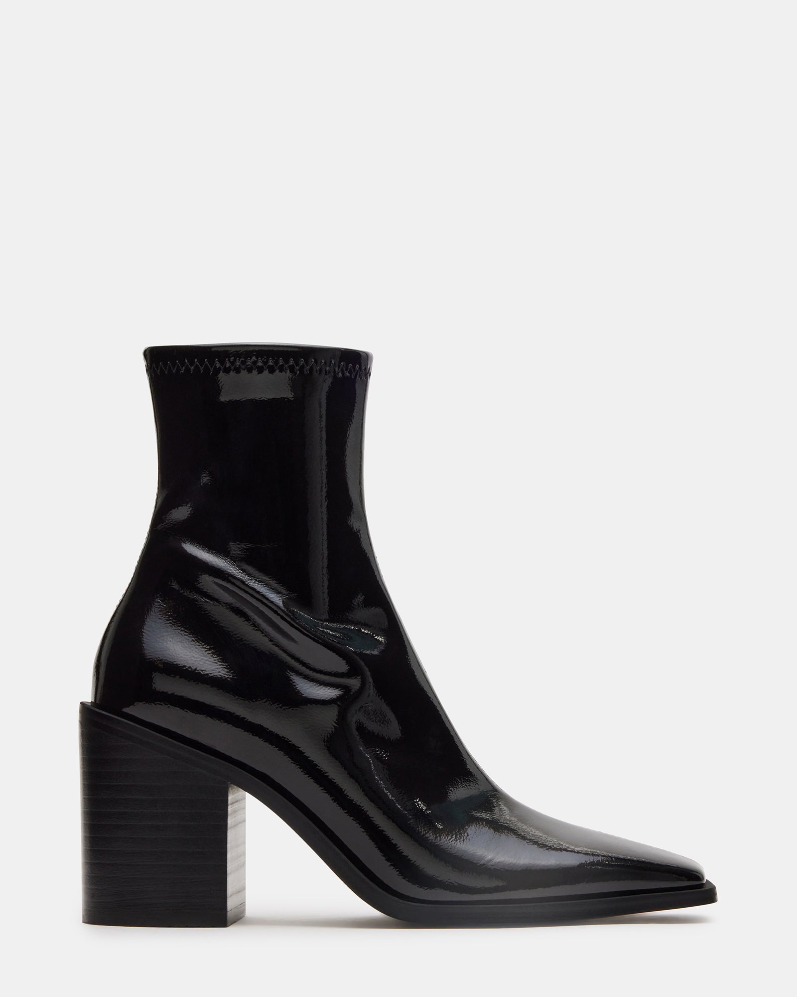 ROLFE BLACK PATENT - Women's Shoes - Steve Madden Canada