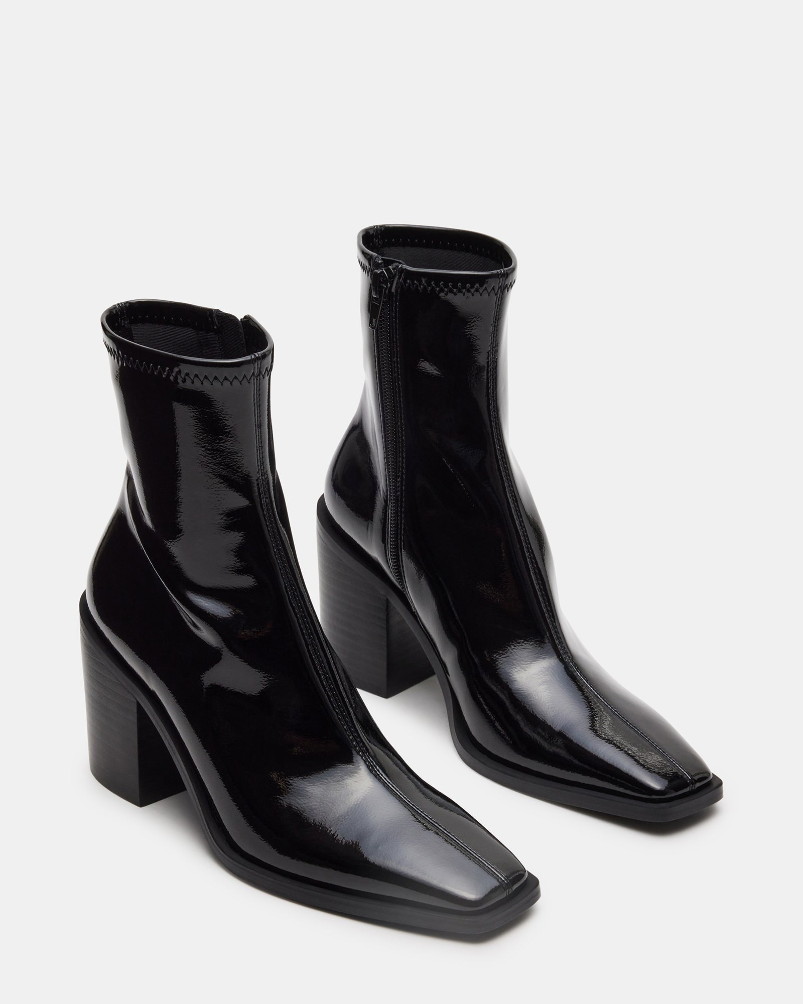 ROLFE BLACK PATENT - Women's Shoes - Steve Madden Canada