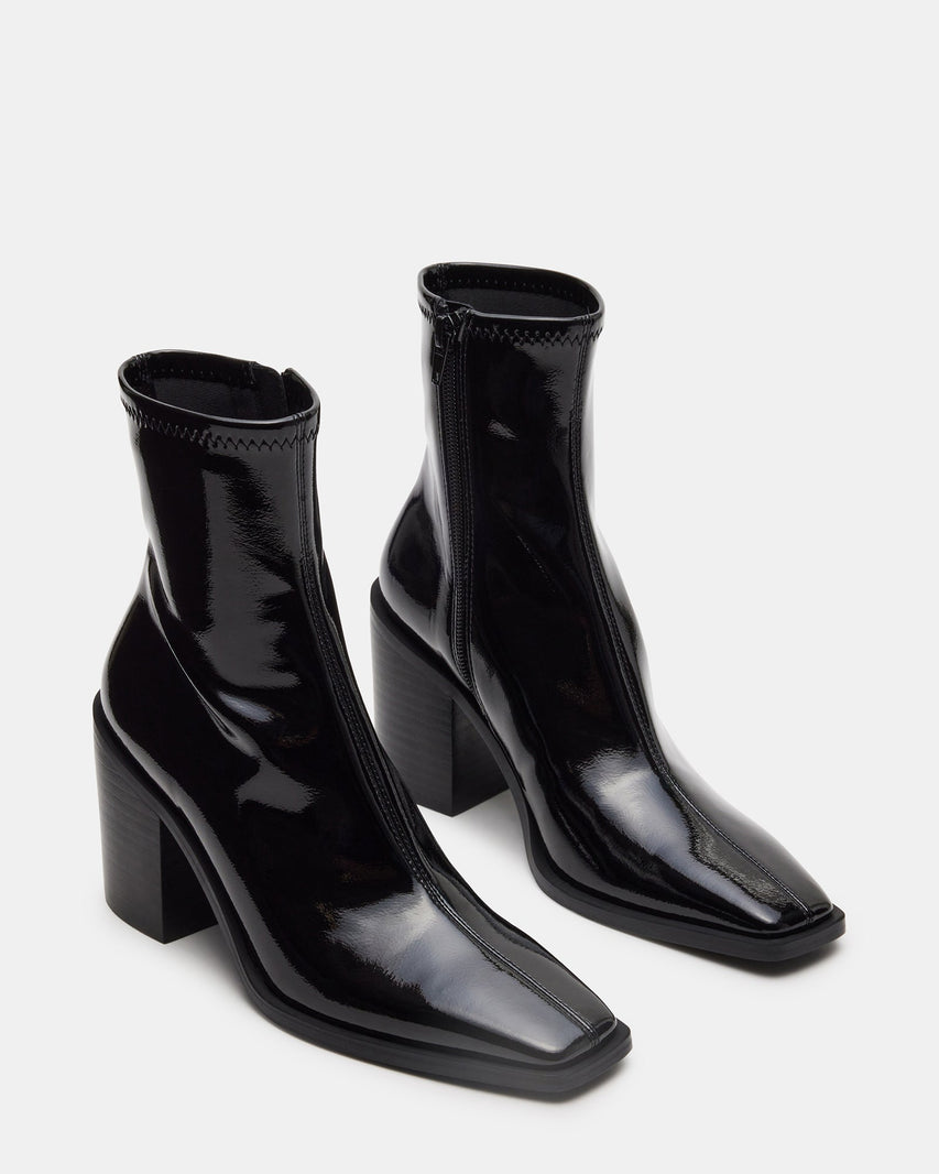 ROLFE BLACK PATENT - Women's Shoes - Steve Madden Canada