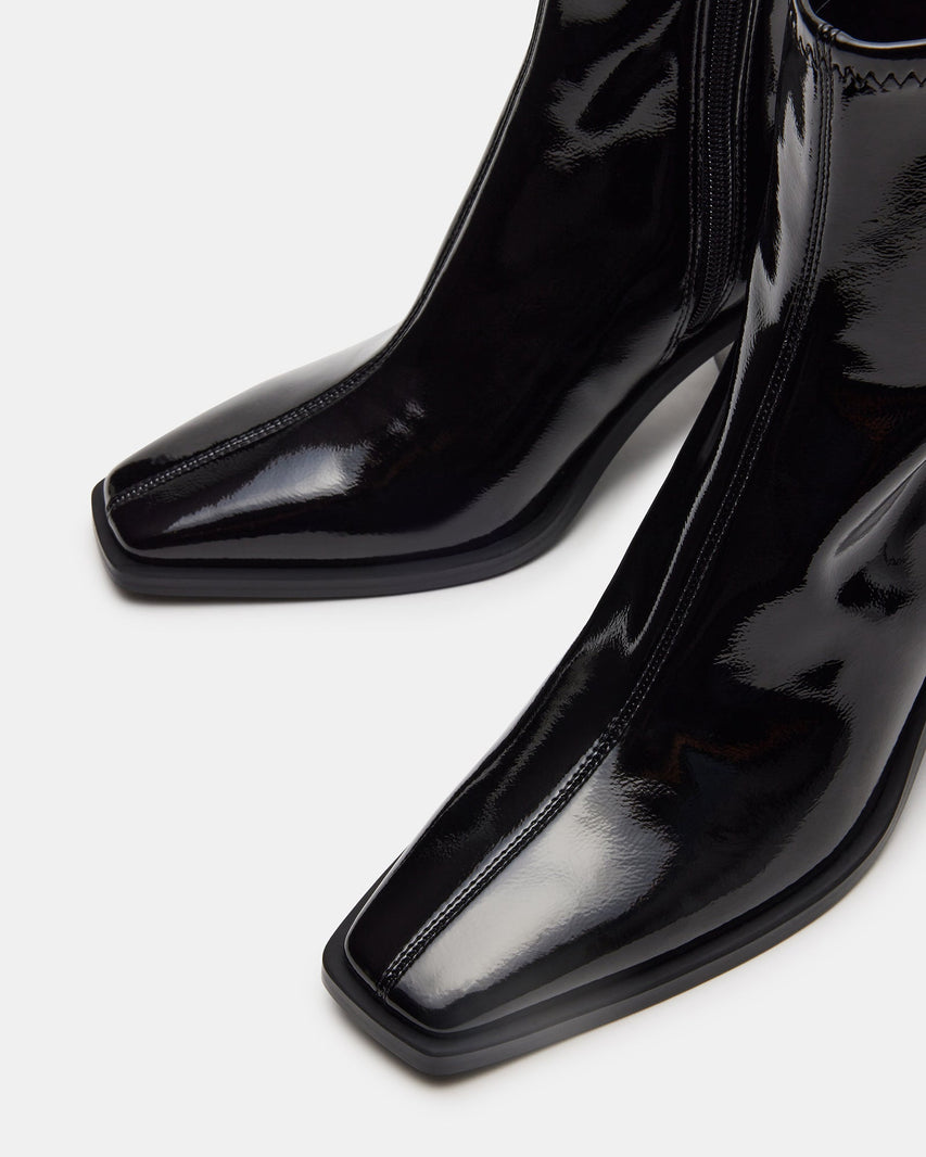 ROLFE BLACK PATENT - Women's Shoes - Steve Madden Canada