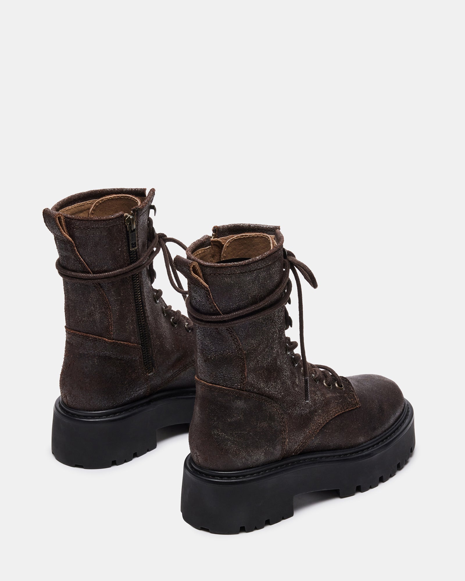 ROWEN BROWN LEATHER - Women's Shoes - Steve Madden Canada
