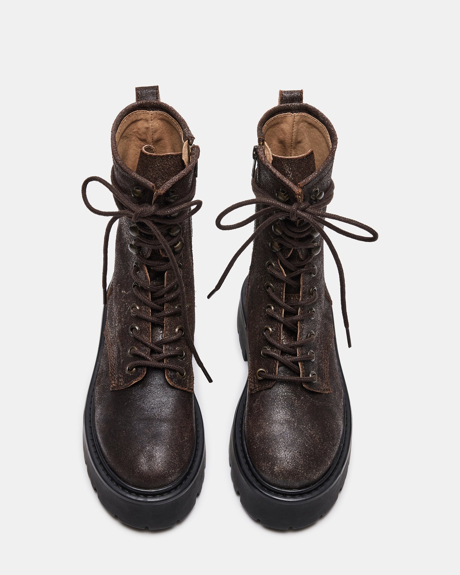 ROWEN BROWN LEATHER - Women's Shoes - Steve Madden Canada