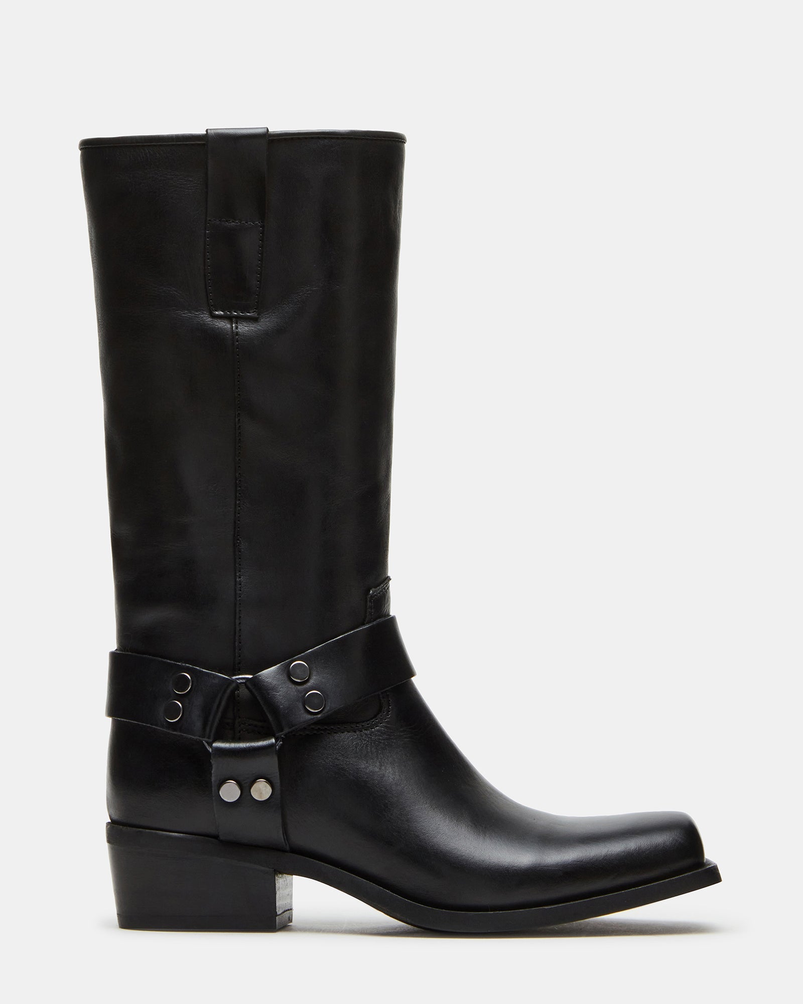 RUSKIN BLACK LEATHER - Women's Shoes - Steve Madden Canada