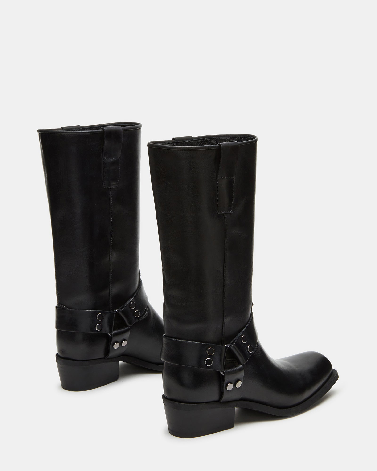 RUSKIN BLACK LEATHER - Women's Shoes - Steve Madden Canada