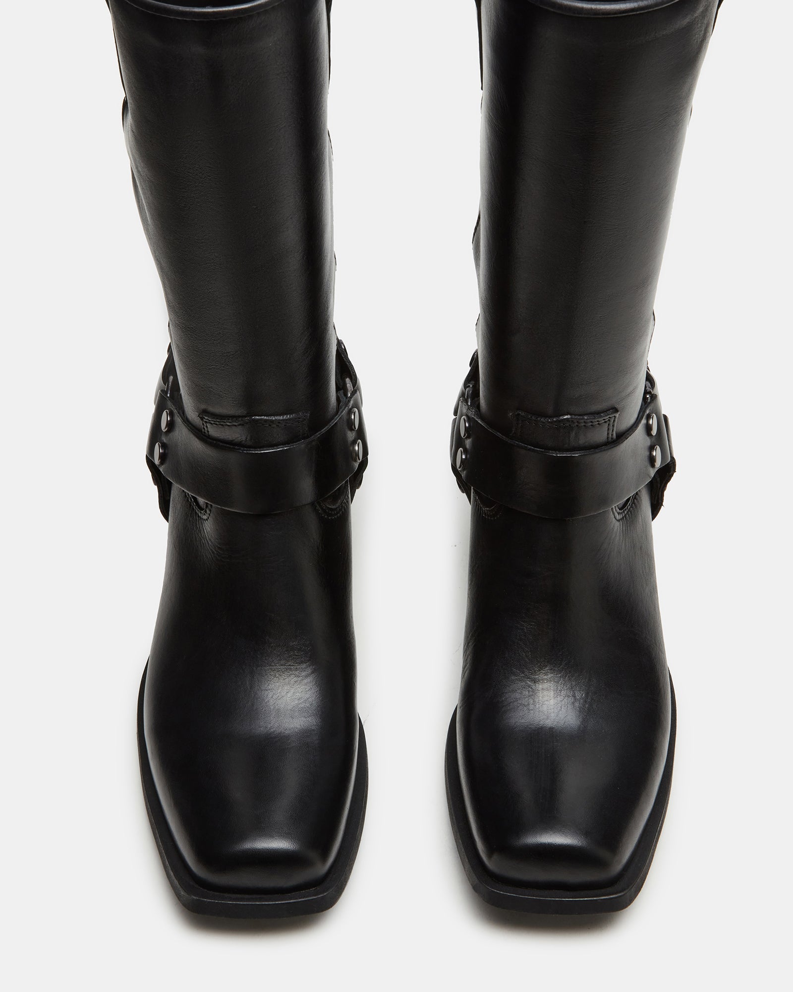 RUSKIN BLACK LEATHER - Women's Shoes - Steve Madden Canada