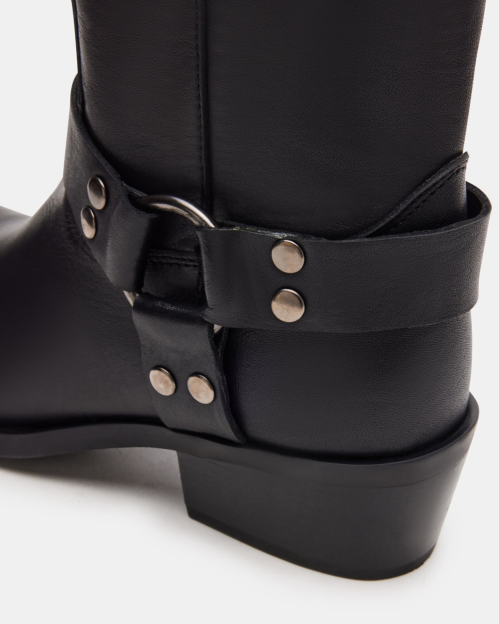 RUSKIN BLACK LEATHER - Women's Shoes - Steve Madden Canada