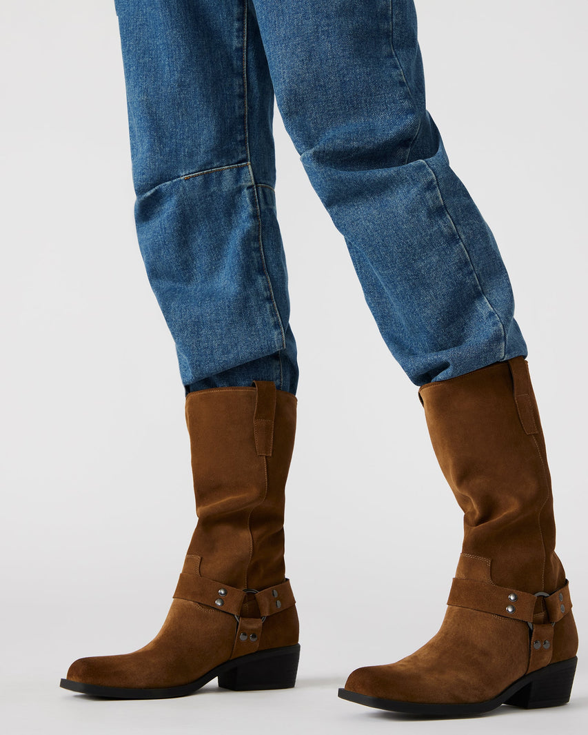 RUSKIN TAN SUEDE - Women's Shoes - Steve Madden Canada