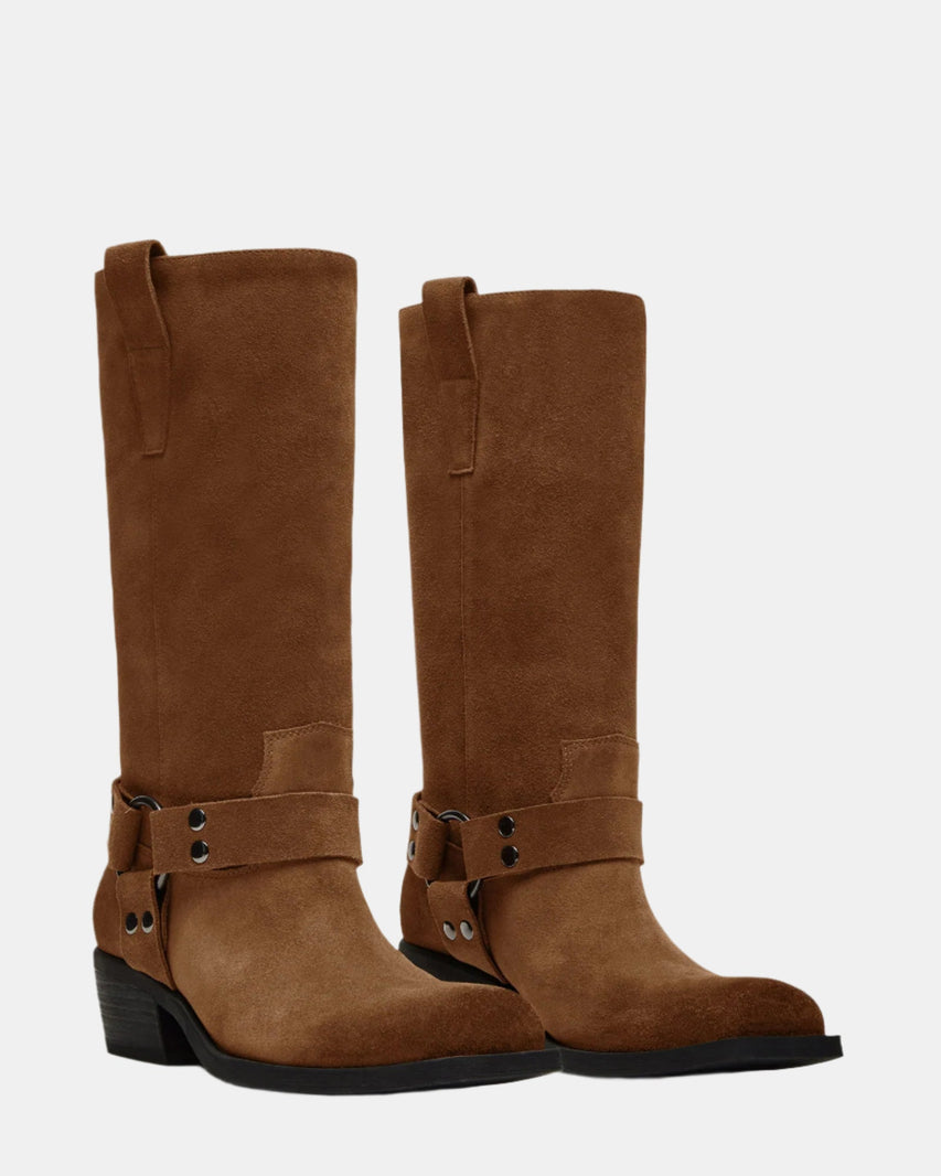 RUSKIN TAN SUEDE - Women's Shoes - Steve Madden Canada