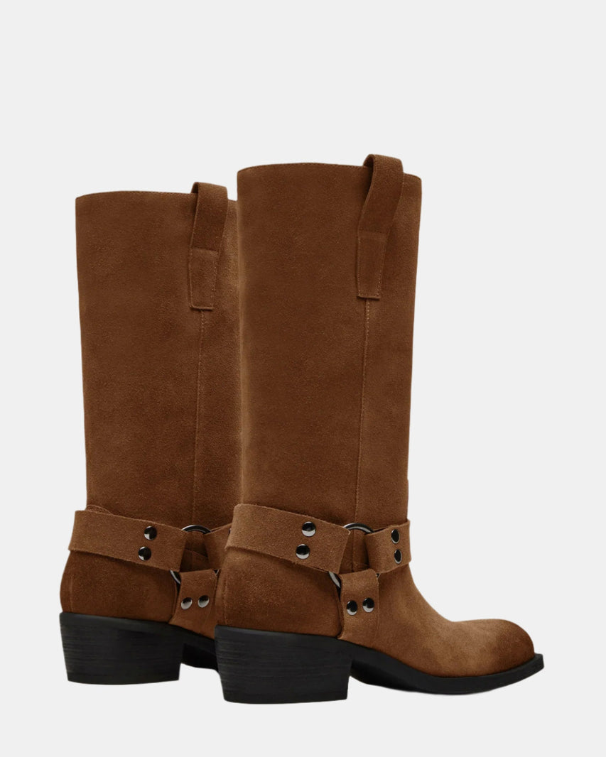 RUSKIN TAN SUEDE - Women's Shoes - Steve Madden Canada