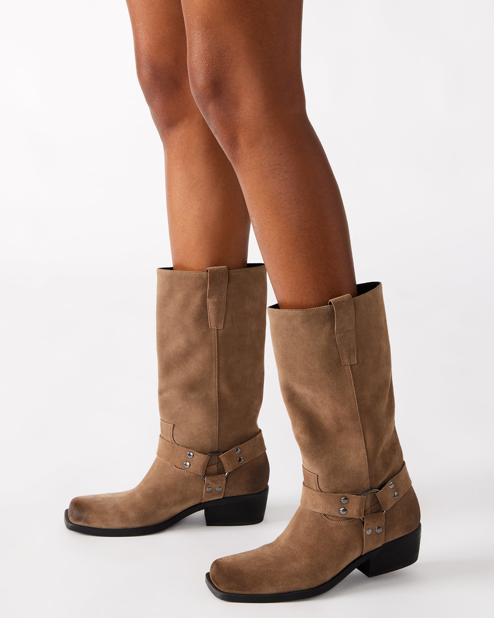 RUSKIN TAUPE SUEDE - Women's Shoes - Steve Madden Canada