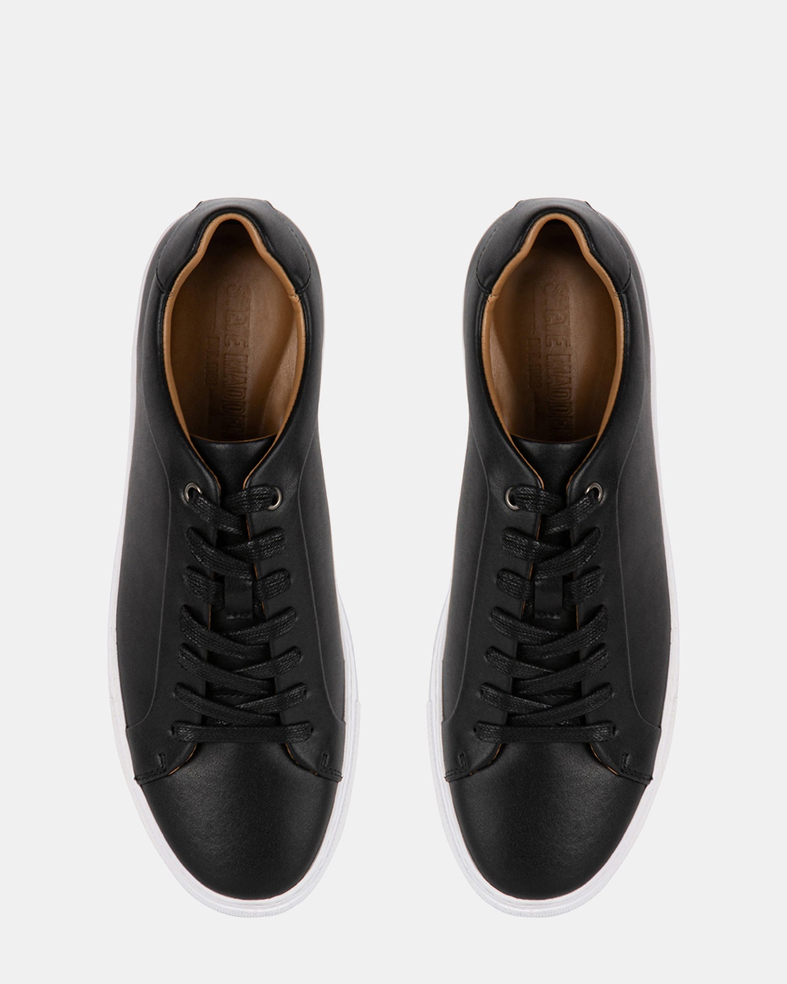 RYLEE BLACK LEATHER - Men's Shoes - Steve Madden Canada