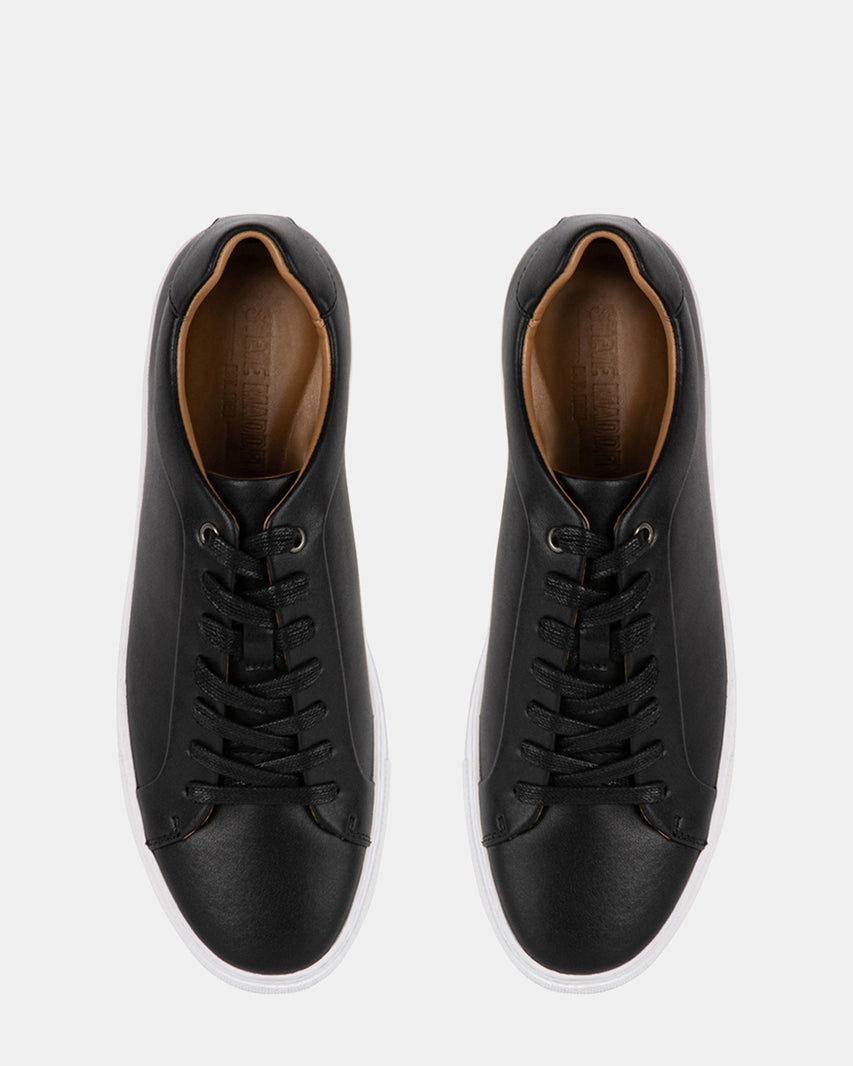 RYLEE BLACK LEATHER - Men's Shoes - Steve Madden Canada