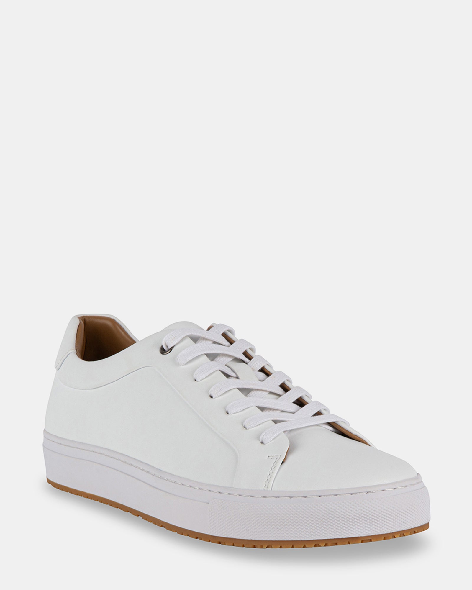 RYLEE WHITE LEATHER - Men's Shoes - Steve Madden Canada