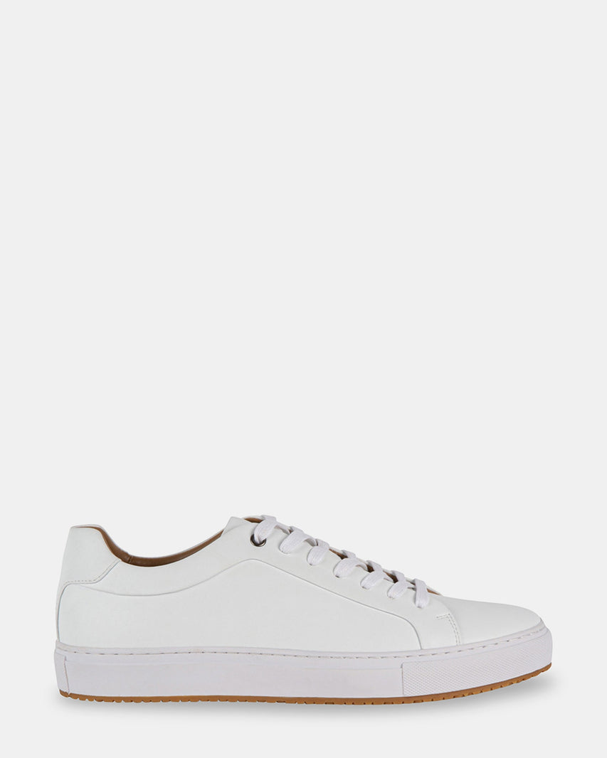 RYLEE WHITE LEATHER - Men's Shoes - Steve Madden Canada