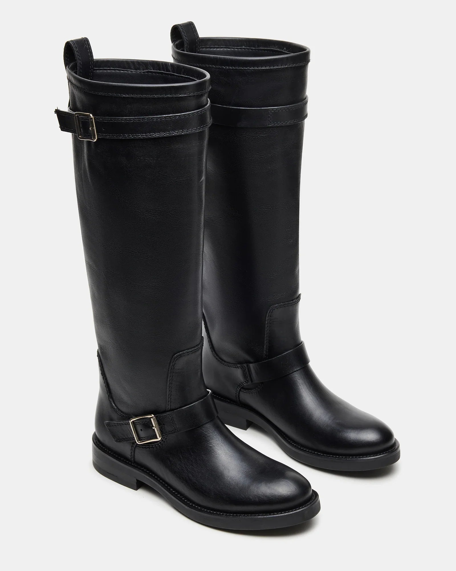 SADY BLACK LEATHER - Women's Shoes - Steve Madden Canada