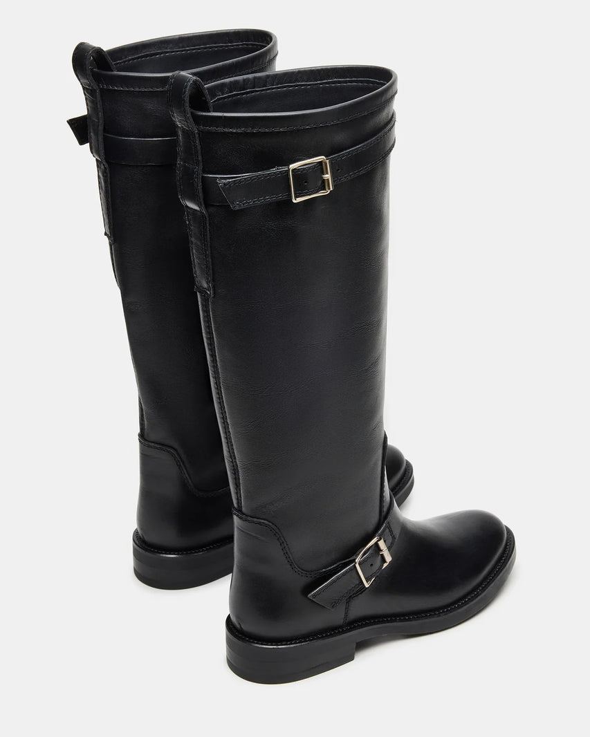 SADY BLACK LEATHER - Women's Shoes - Steve Madden Canada