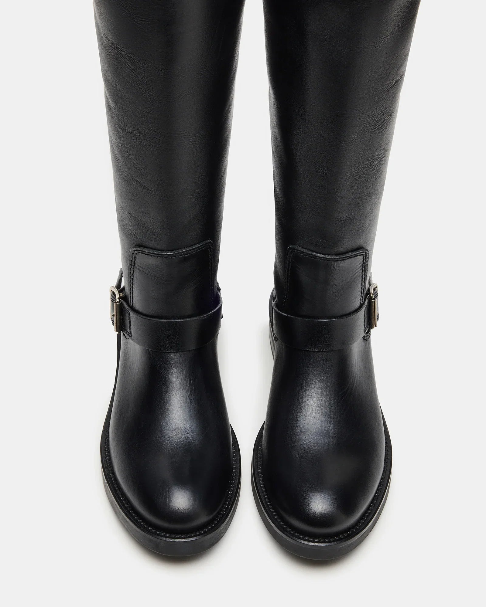 SADY BLACK LEATHER - Women's Shoes - Steve Madden Canada