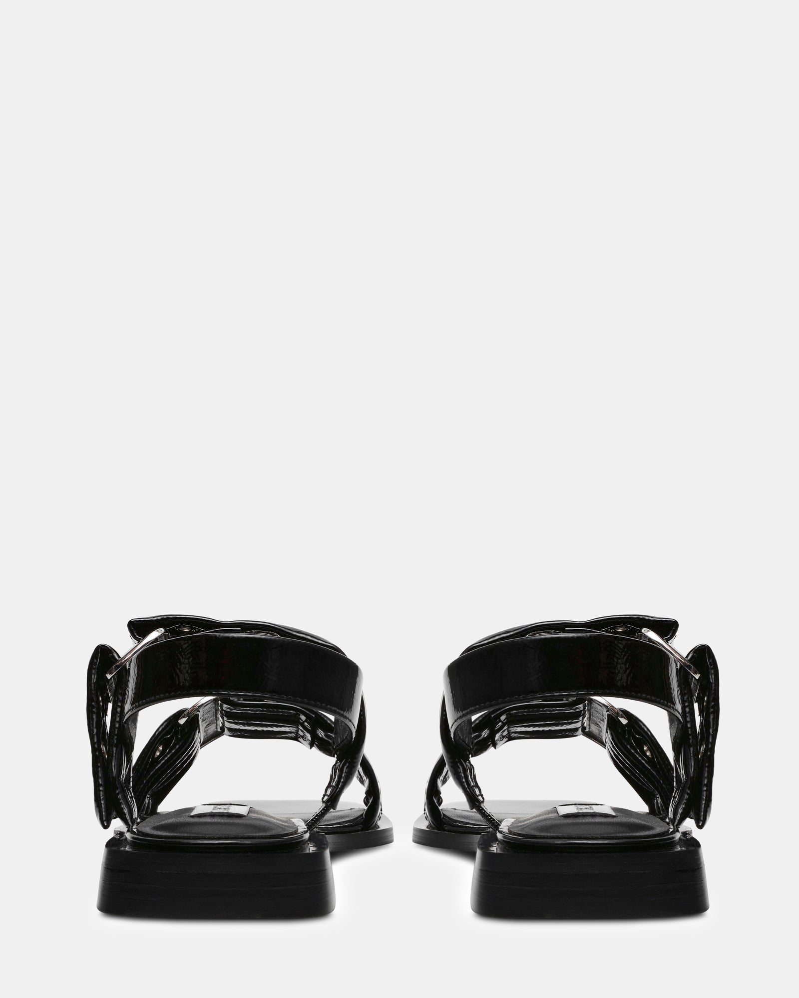 SARIA BLACK PATENT - Women's Shoes - Steve Madden Canada