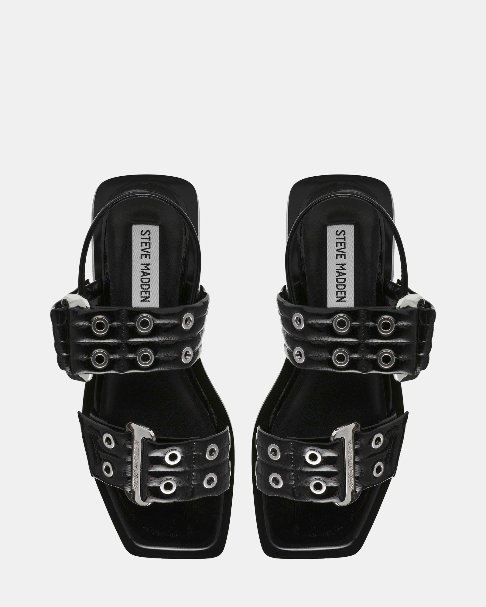 SARIA BLACK PATENT - Women's Shoes - Steve Madden Canada