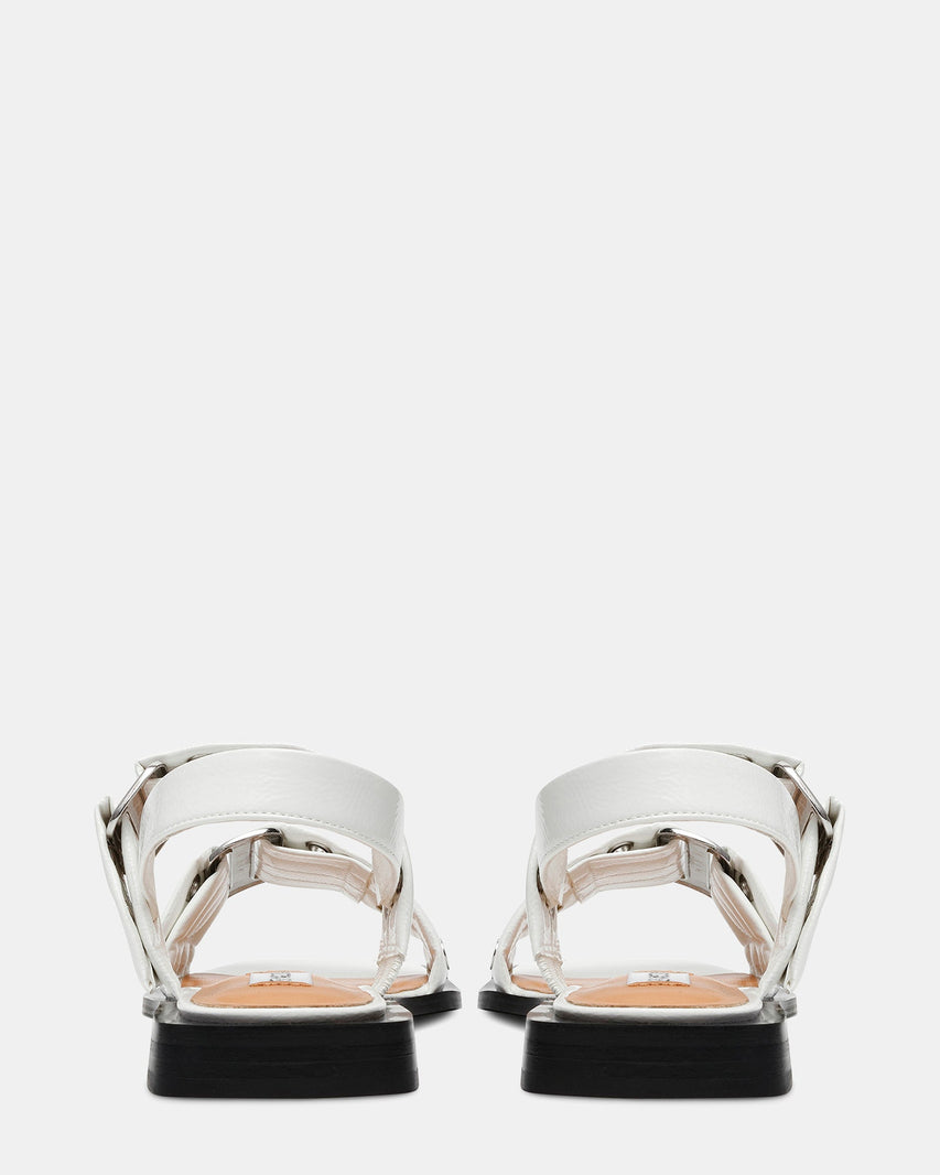 SARIA WHITE PATENT - Women's Shoes - Steve Madden Canada