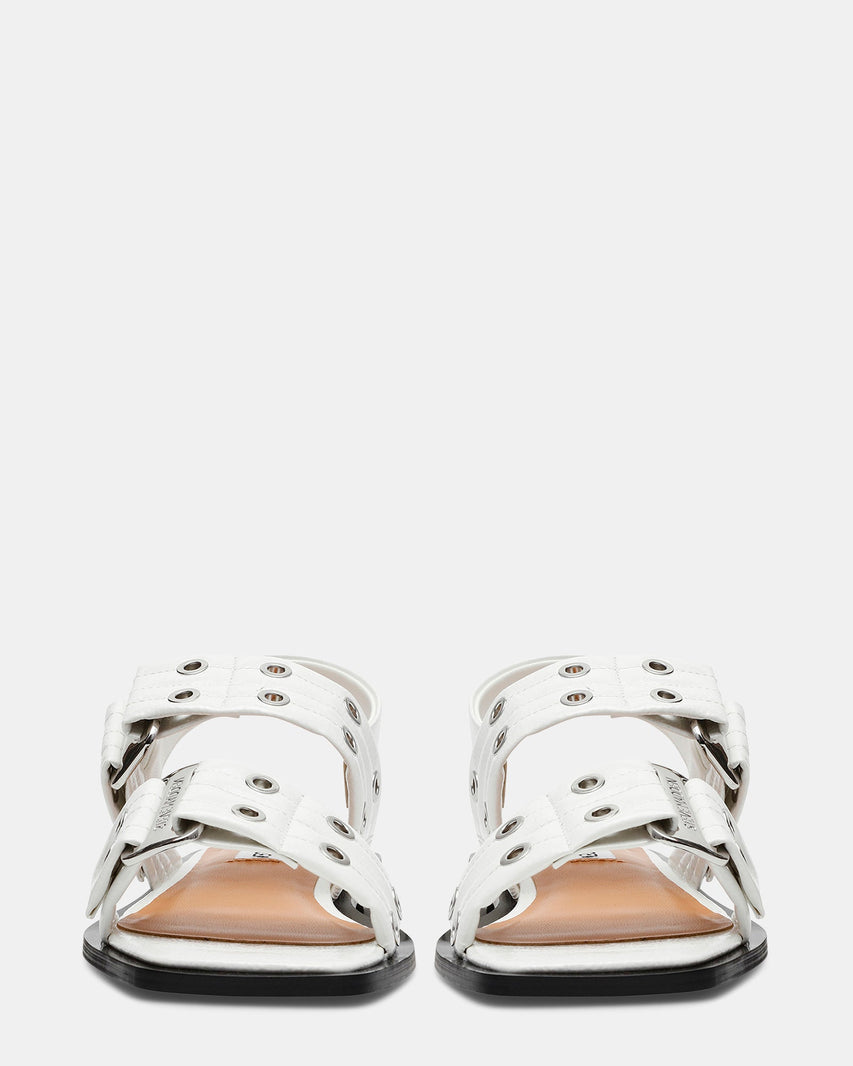 SARIA WHITE PATENT - Women's Shoes - Steve Madden Canada