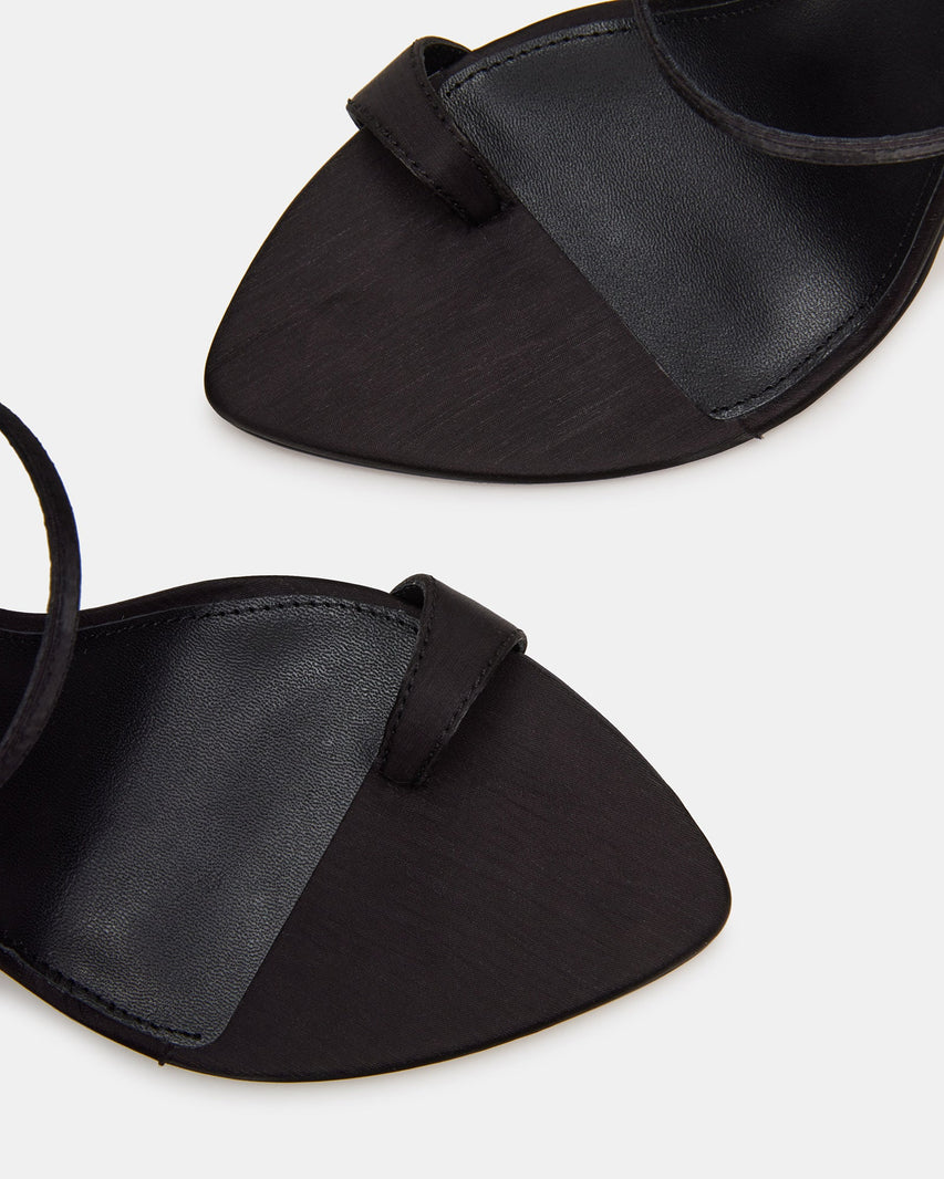 SCORPIO BLACK SATIN - Women's Shoes - Steve Madden Canada