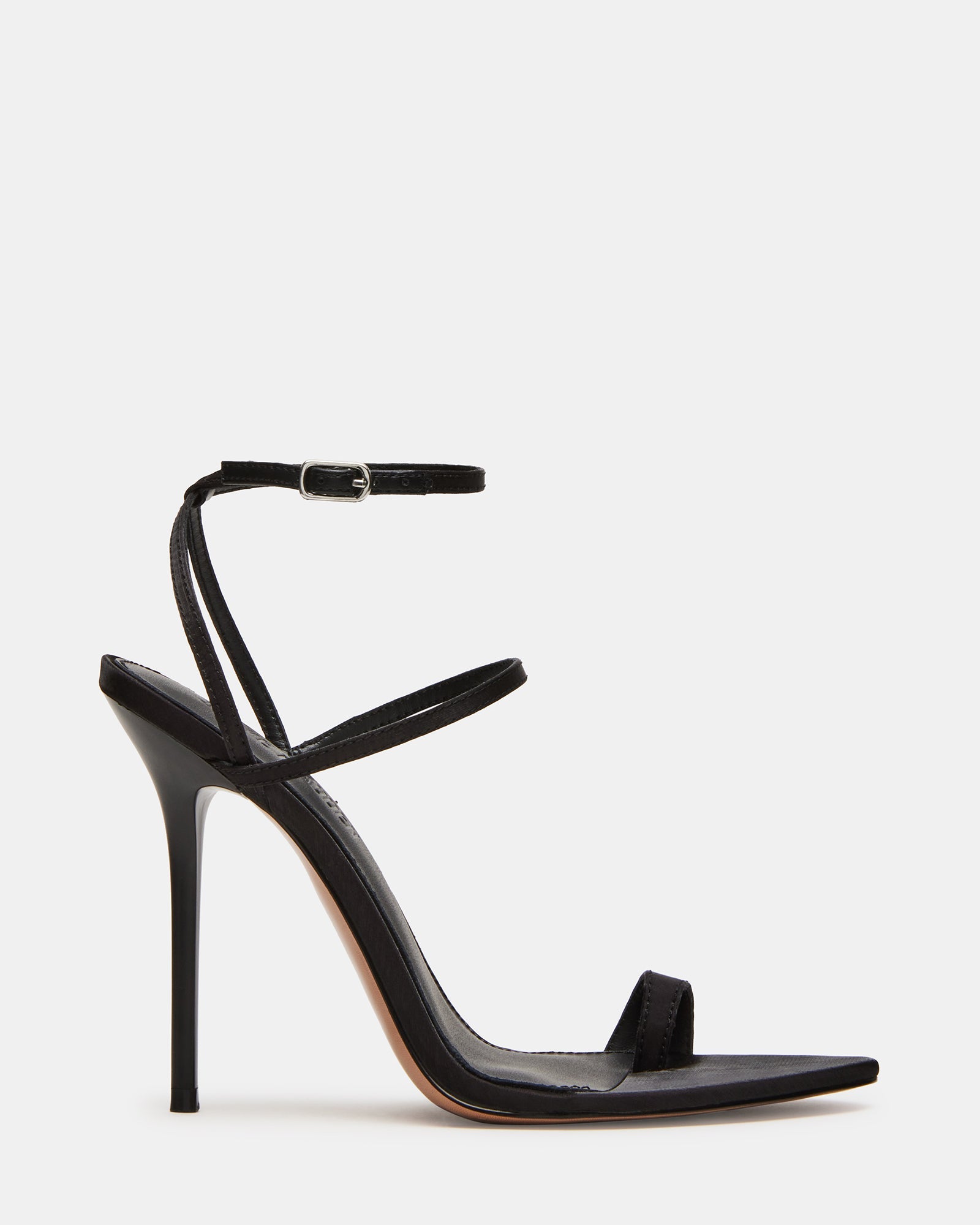 SCORPIO BLACK SATIN - Women's Shoes - Steve Madden Canada