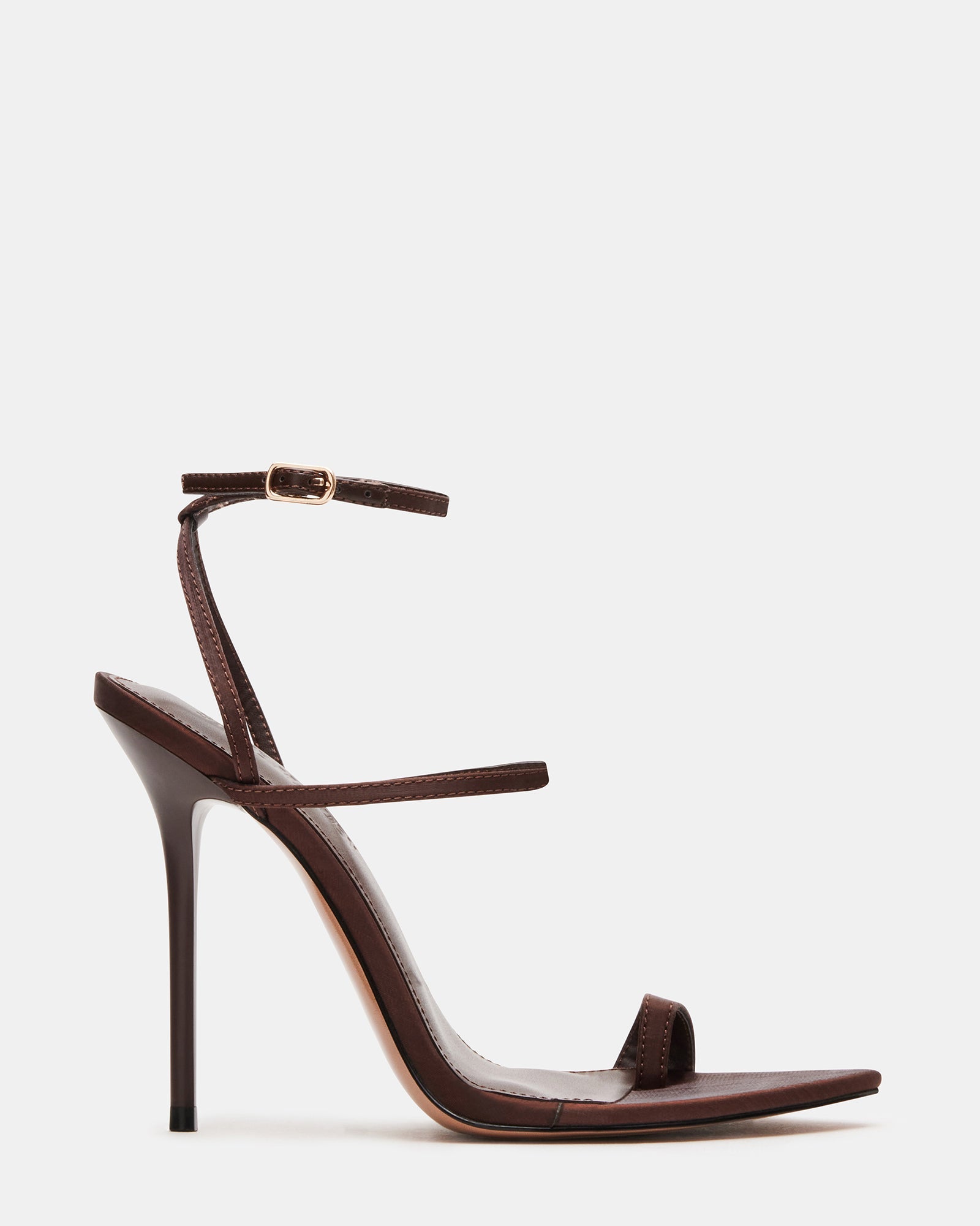 SCORPIO BROWN SATIN - Women's Shoes - Steve Madden Canada