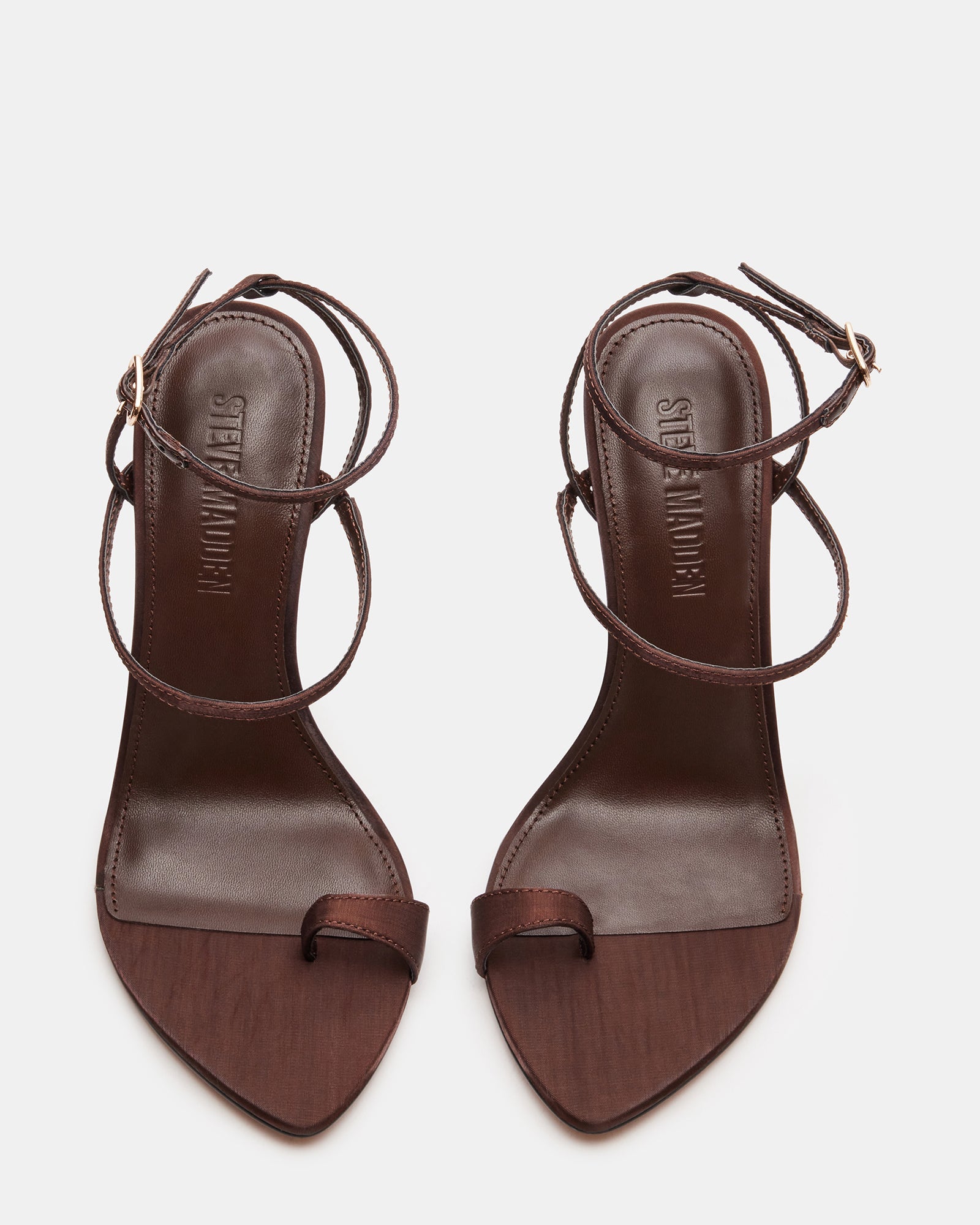 SCORPIO BROWN SATIN - Women's Shoes - Steve Madden Canada