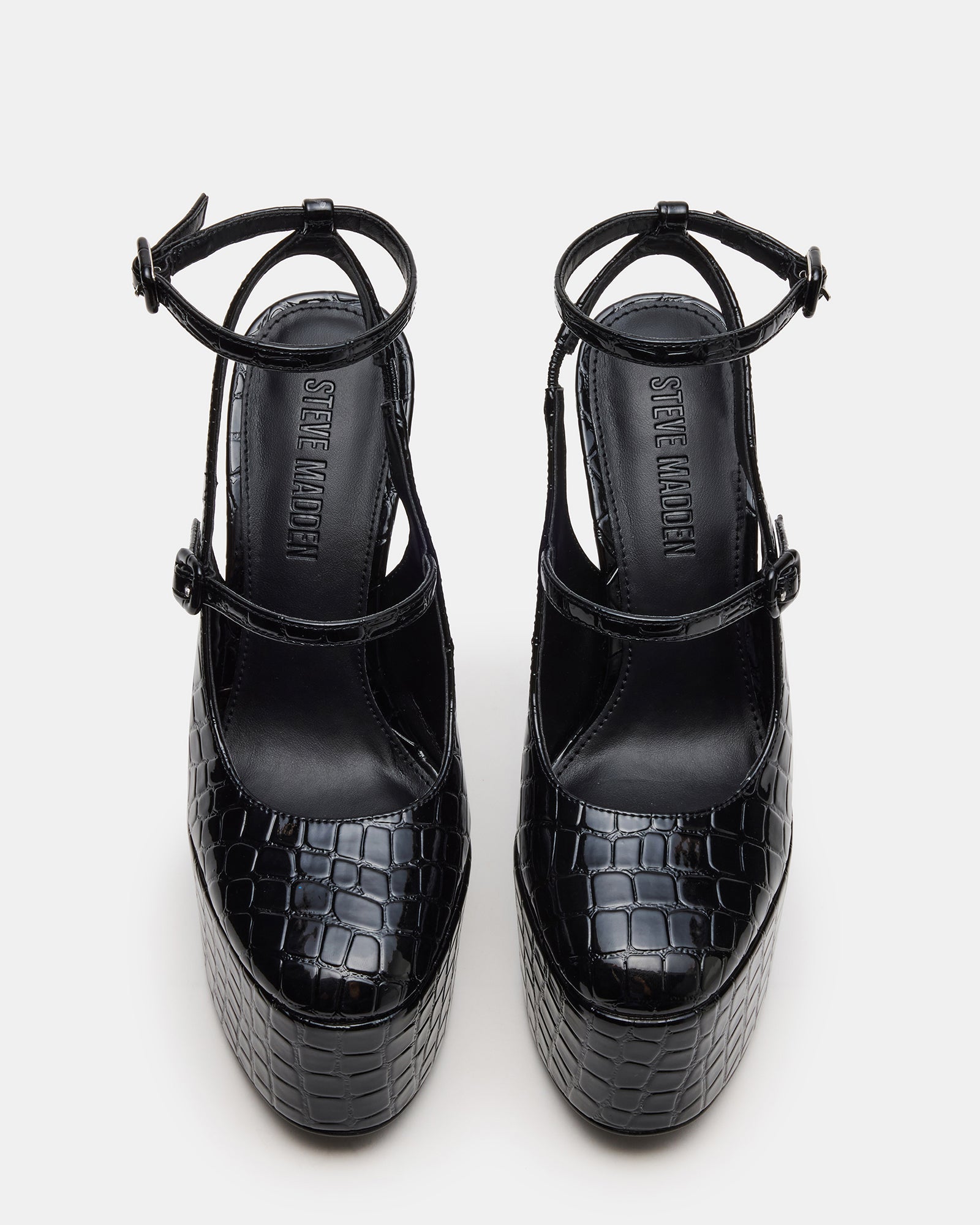 SCOTLYN BLACK EXOTIC - Women's Shoes - Steve Madden Canada