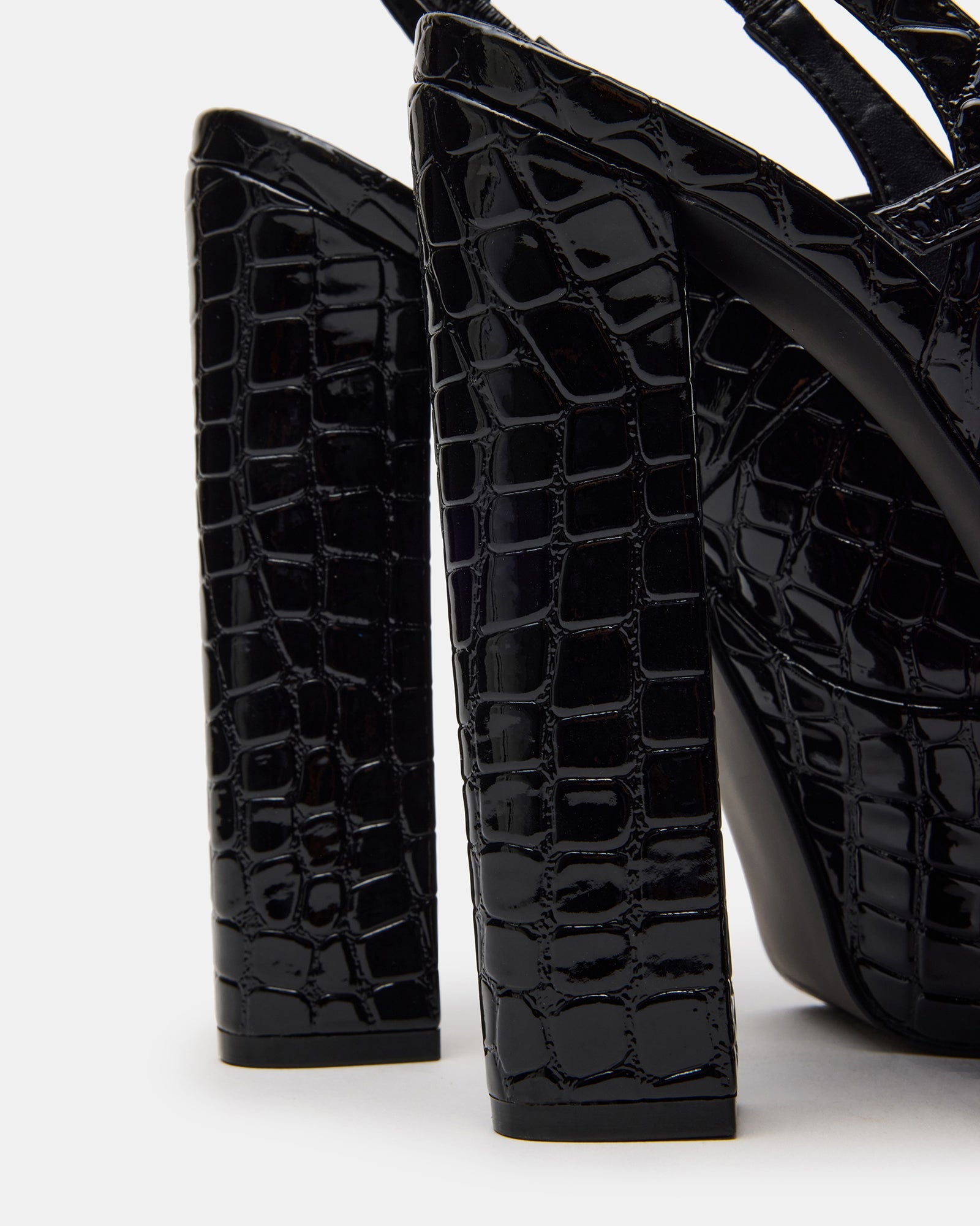 SCOTLYN BLACK EXOTIC - Women's Shoes - Steve Madden Canada