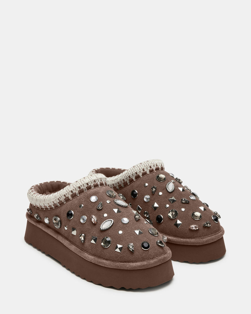 SELENA-R GREY SUEDE - Women's Shoes - Steve Madden Canada