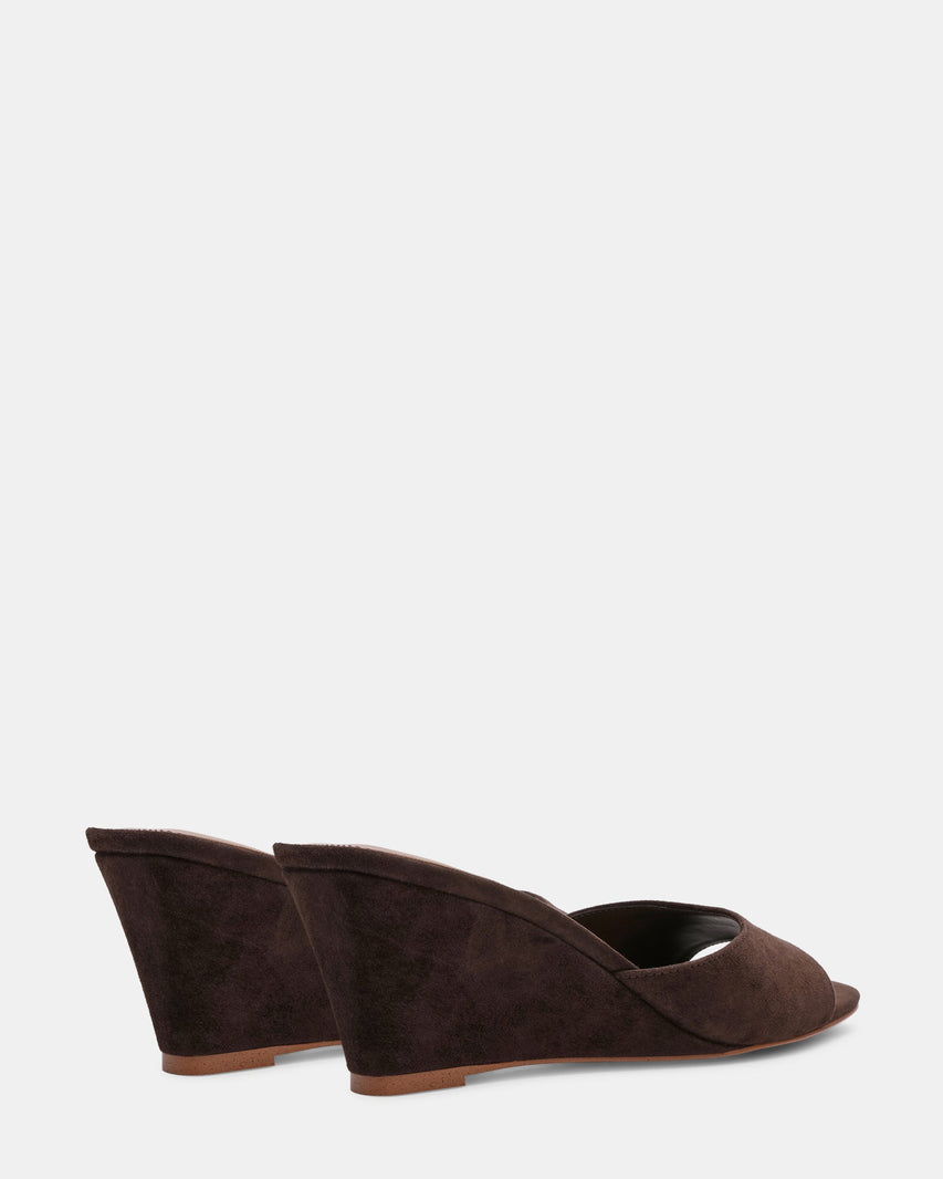 SELESTE BROWN SUEDE - Women's Shoes - Steve Madden Canada