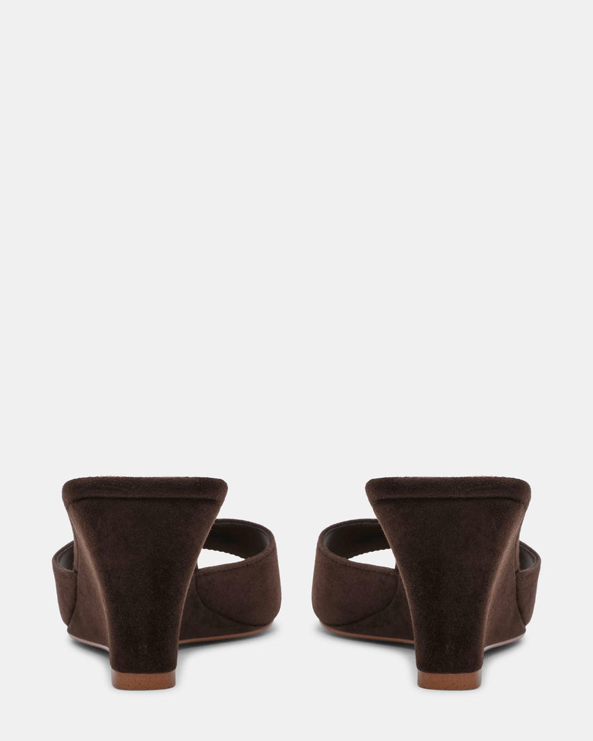 SELESTE BROWN SUEDE - Women's Shoes - Steve Madden Canada