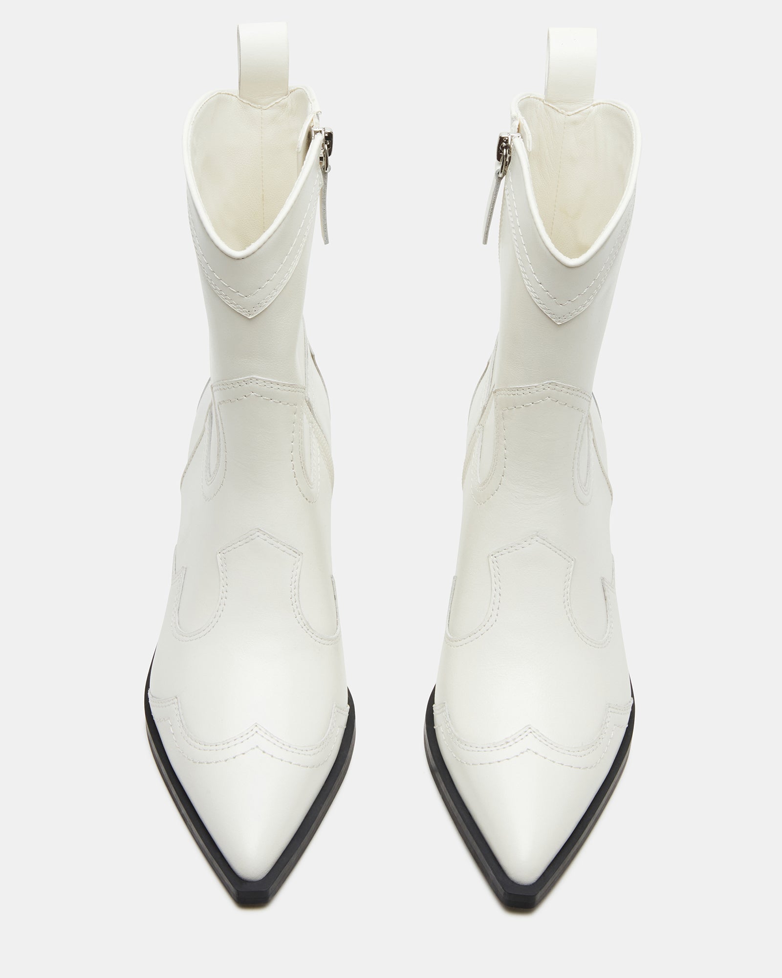 SHAYNE WHITE LEATHER - Women's Shoes - Steve Madden Canada