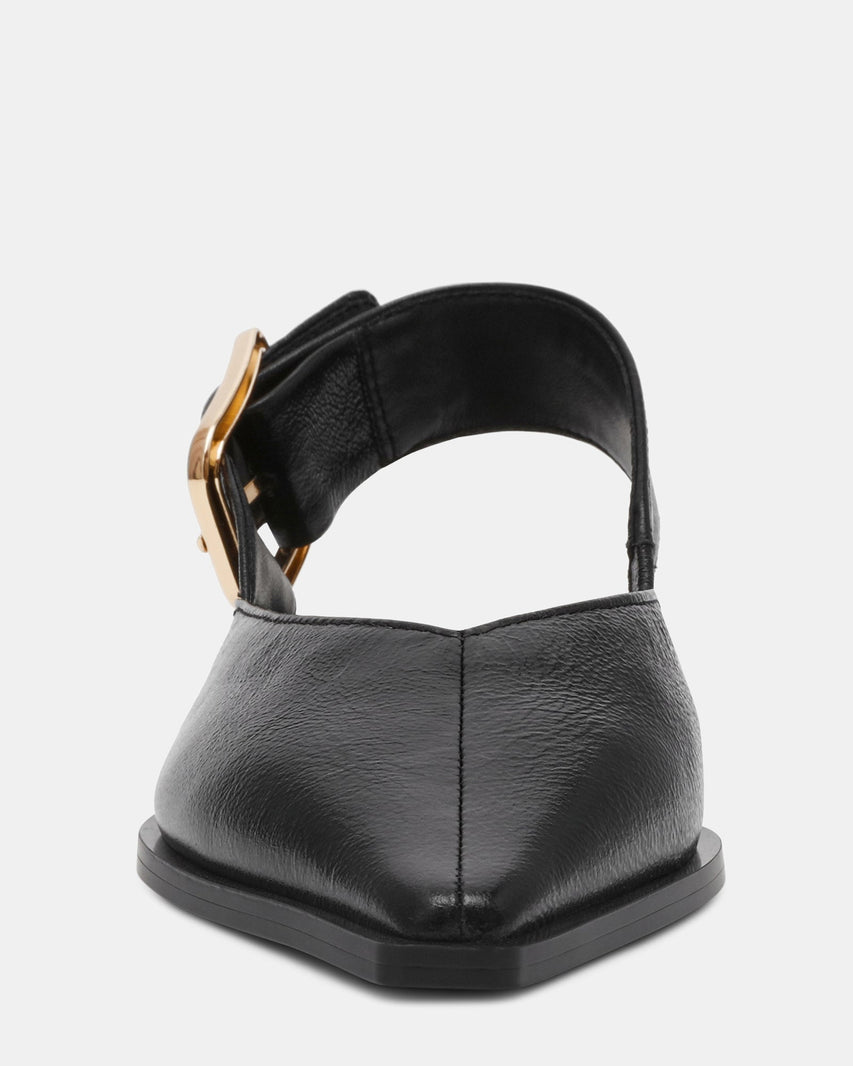 SHAY BLACK LEATHER - Women's Shoes - Steve Madden Canada