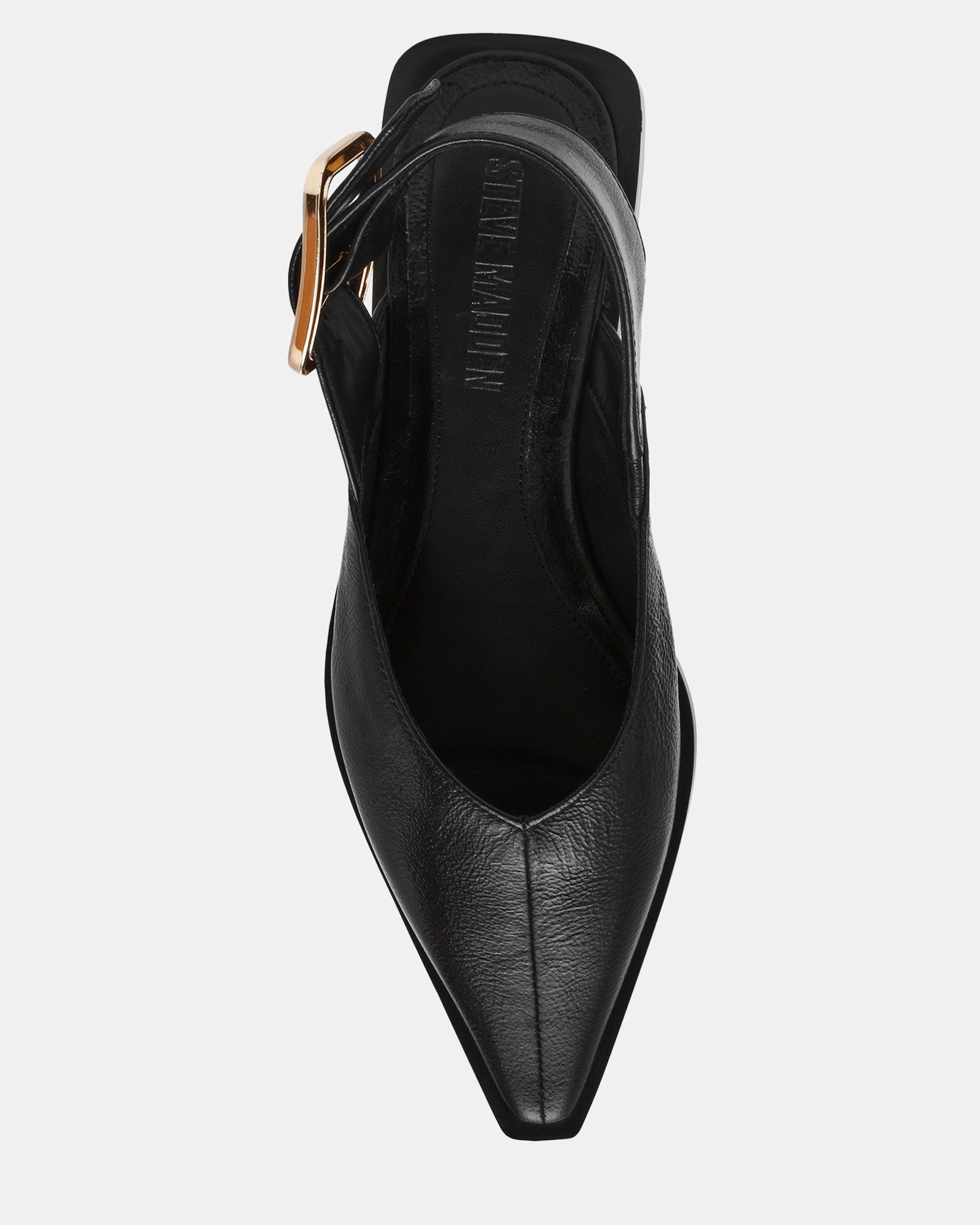 SHAY BLACK LEATHER - Women's Shoes - Steve Madden Canada