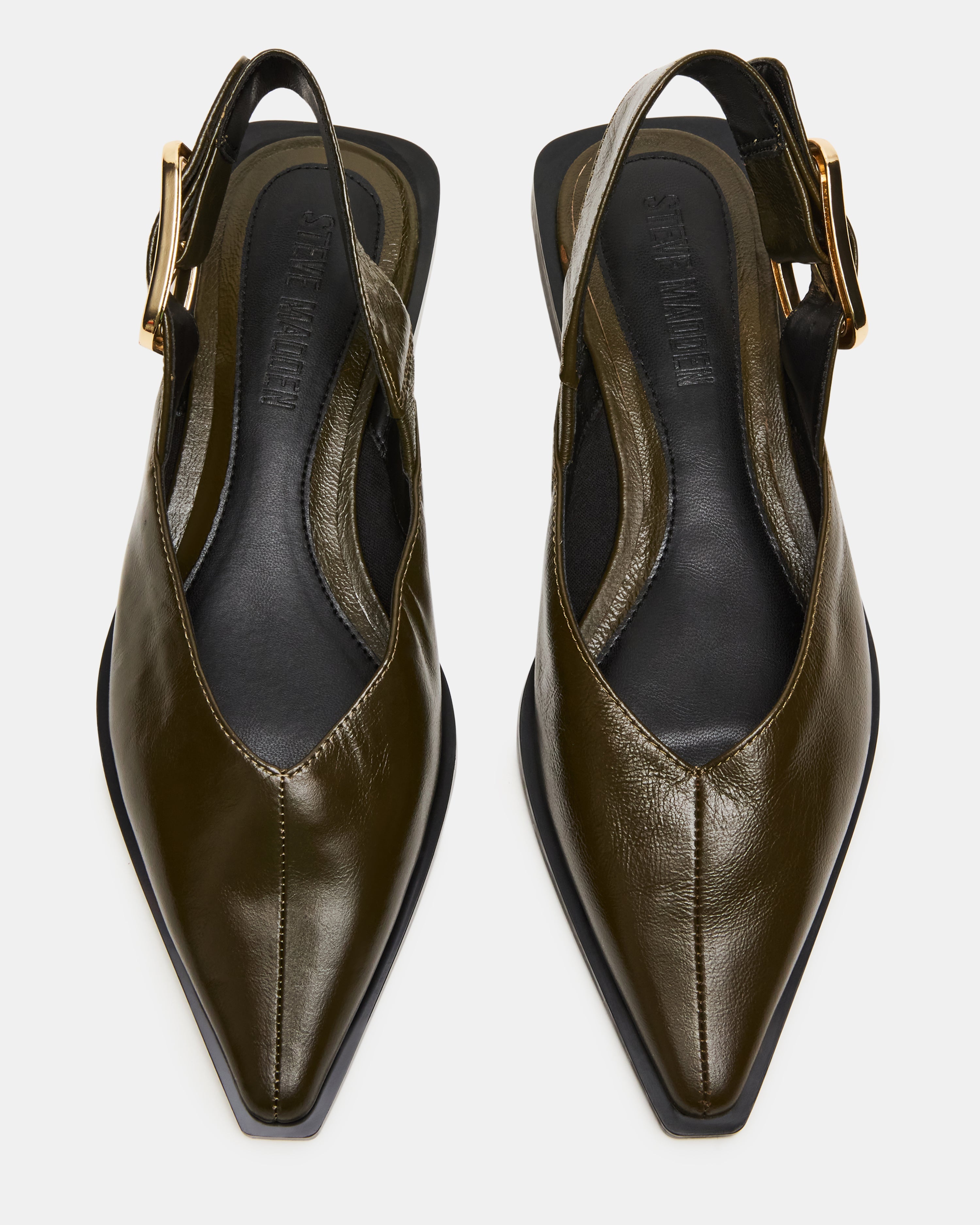 SHAY OLIVE LEATHER - Women's Shoes - Steve Madden Canada