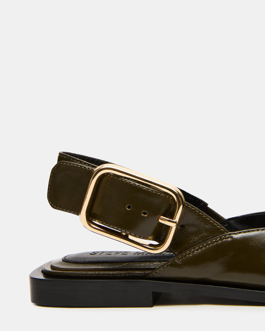 SHAY OLIVE LEATHER - Women's Shoes - Steve Madden Canada